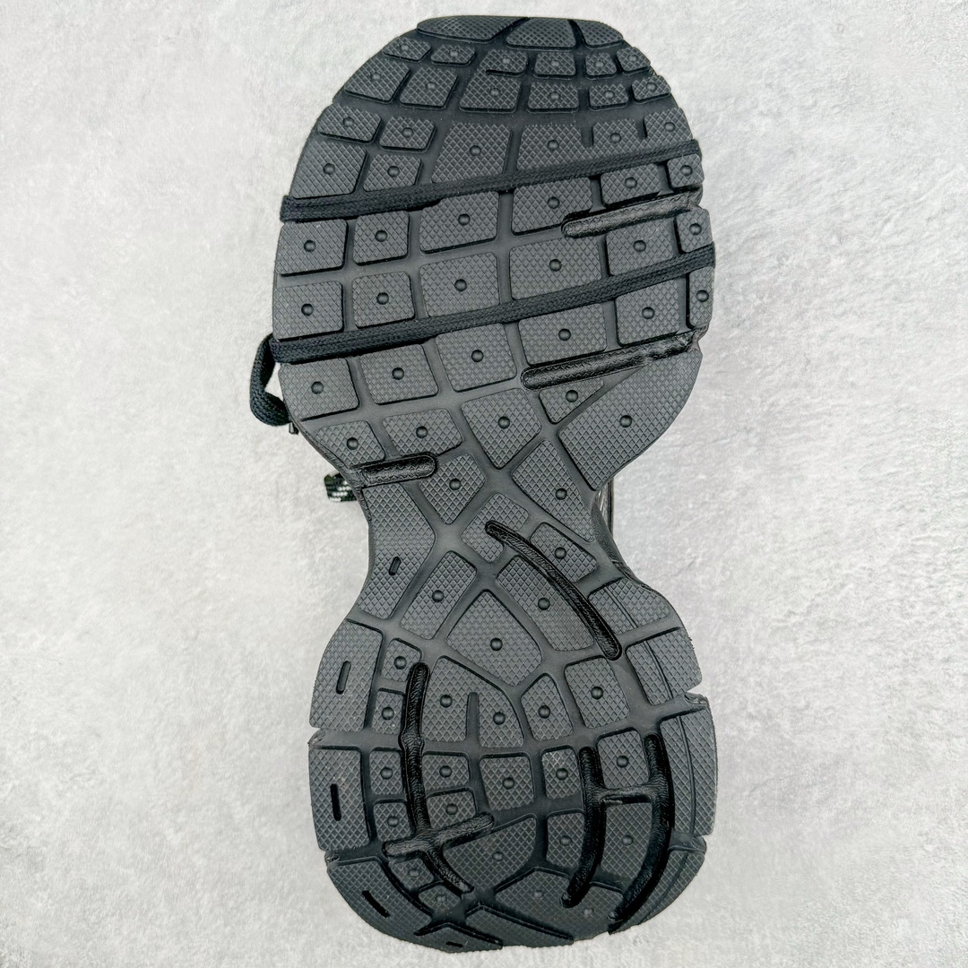 Balenciaga 巴黎世家 3XL 网布 系带 做旧 黑银 低筒 老爹鞋 运动 复古板鞋 休闲鞋 男鞋 女鞋 黑银 734734W3XL11090
