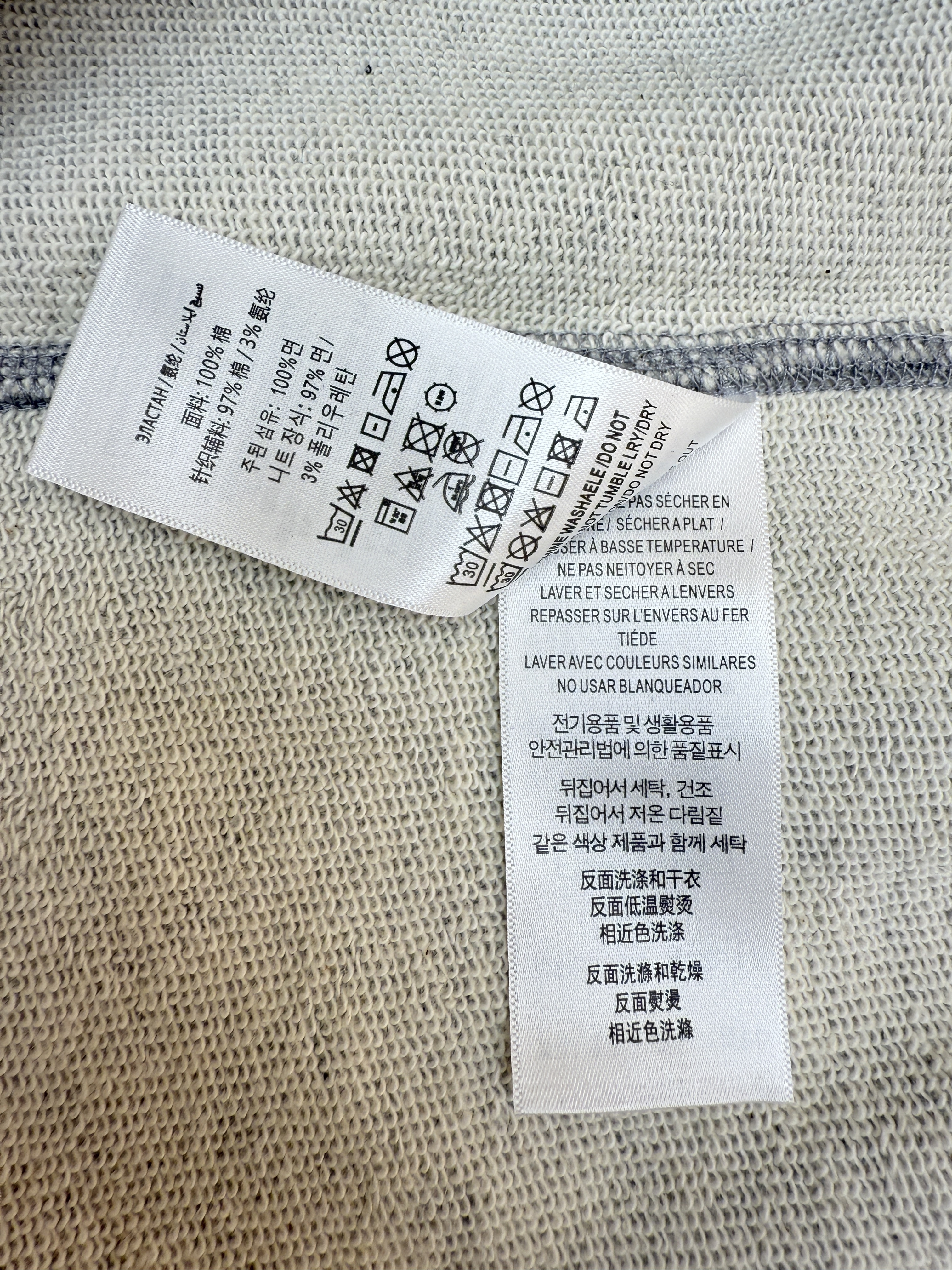 Burberry 巴宝莉 织带饰边拉链连帽卫衣 连帽衫 外套 长袖 秋冬 灰色 黑色 B0