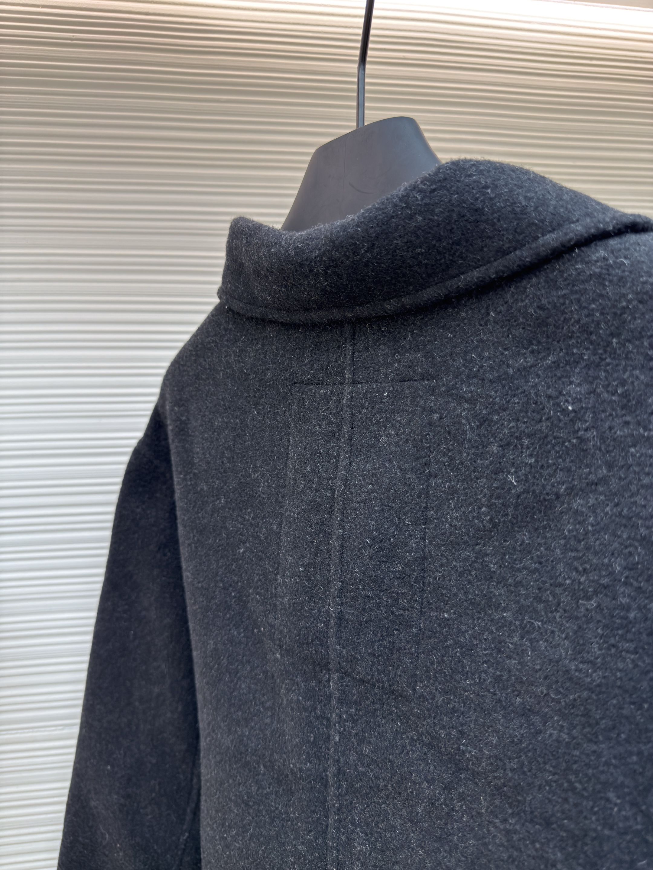 Burberry 巴宝莉 战马色织双面呢外套 夹克 长袖 秋冬 深灰色 D0