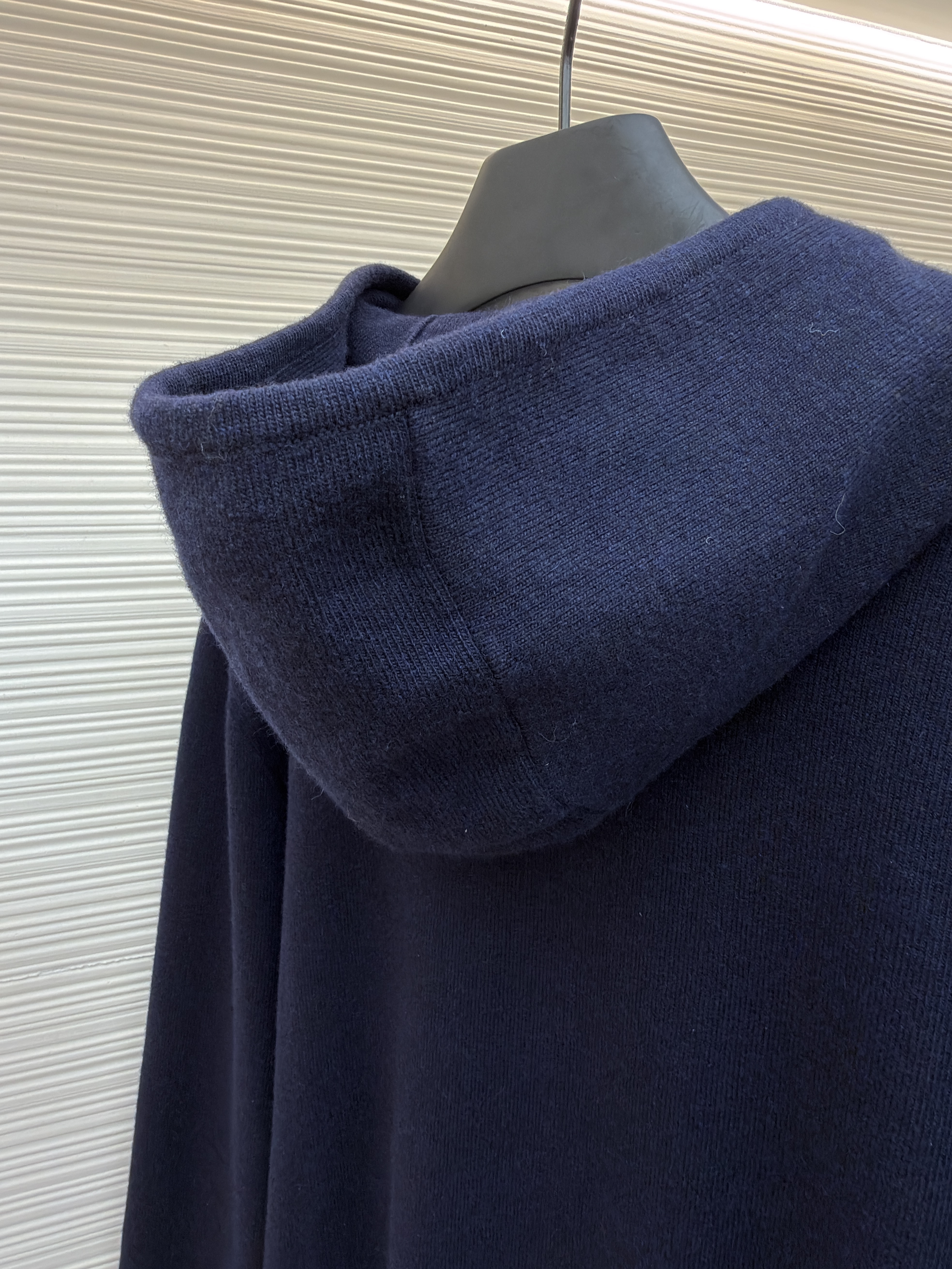 Burberry 巴宝莉 刺绣针织拉链连帽开衫 外套 针织衫 长袖 秋冬 灰色 藏蓝色 黑色 C0