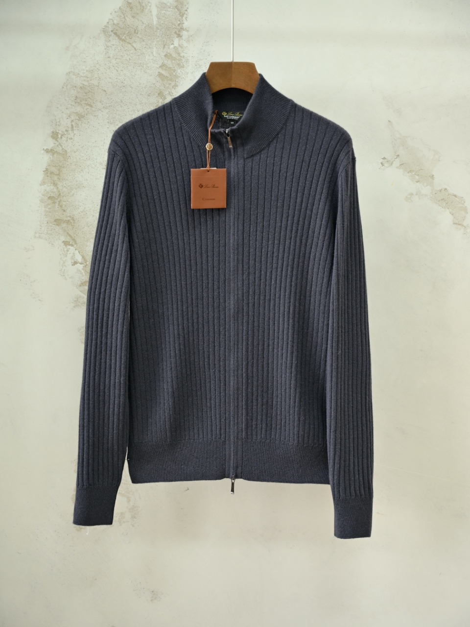 Loro Piana LP Men's cashmere turtleneck cardigan 羊绒开衫长袖 -LP0106-B0