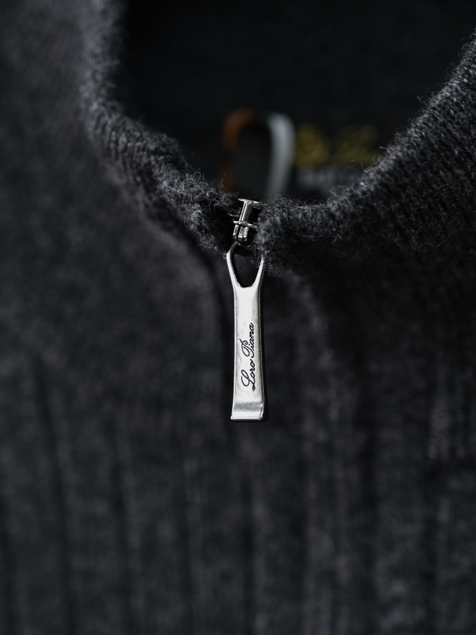 Loro Piana LP Men's cashmere turtleneck cardigan 羊绒开衫长袖 -LP0106-B0