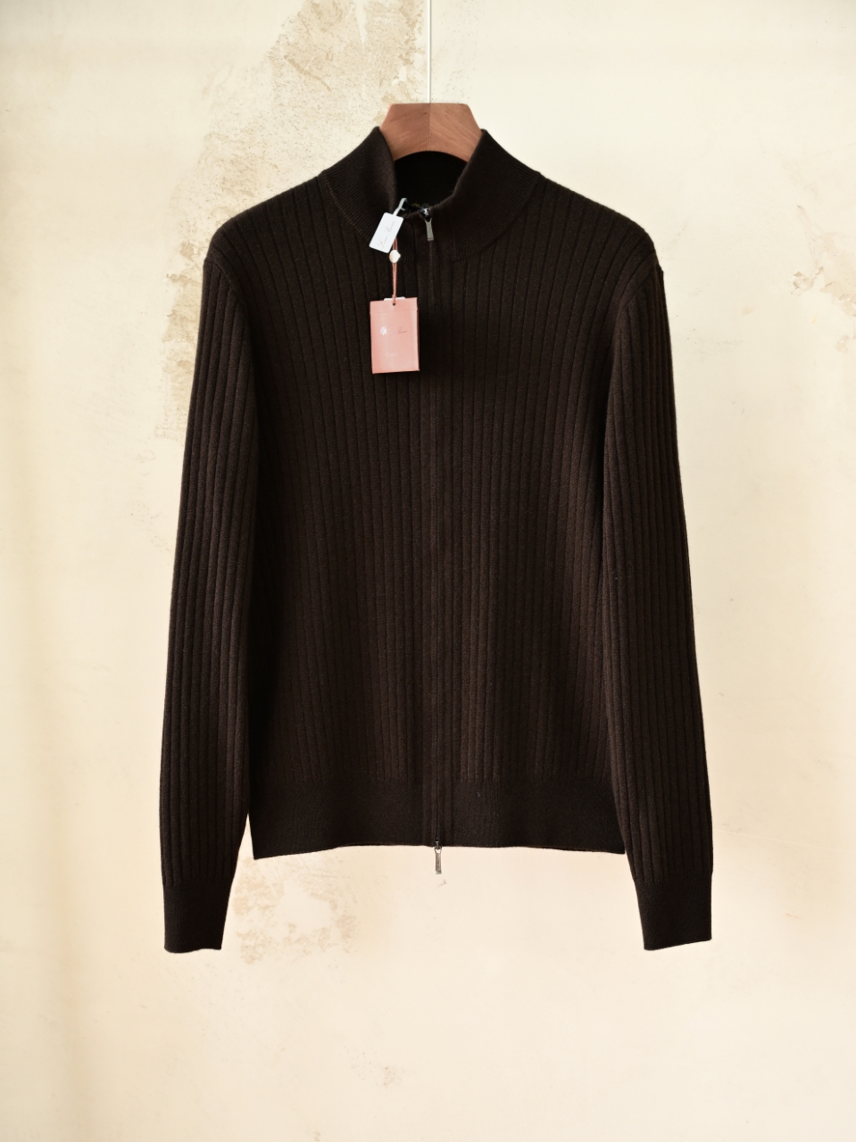 Loro Piana LP Men's cashmere turtleneck cardigan 羊绒开衫长袖 -LP0106-B0