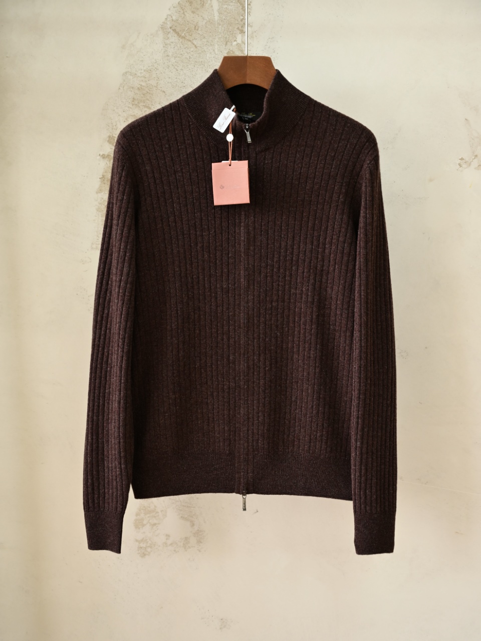 Loro Piana LP Men's cashmere turtleneck cardigan 羊绒开衫长袖 -LP0106-B0