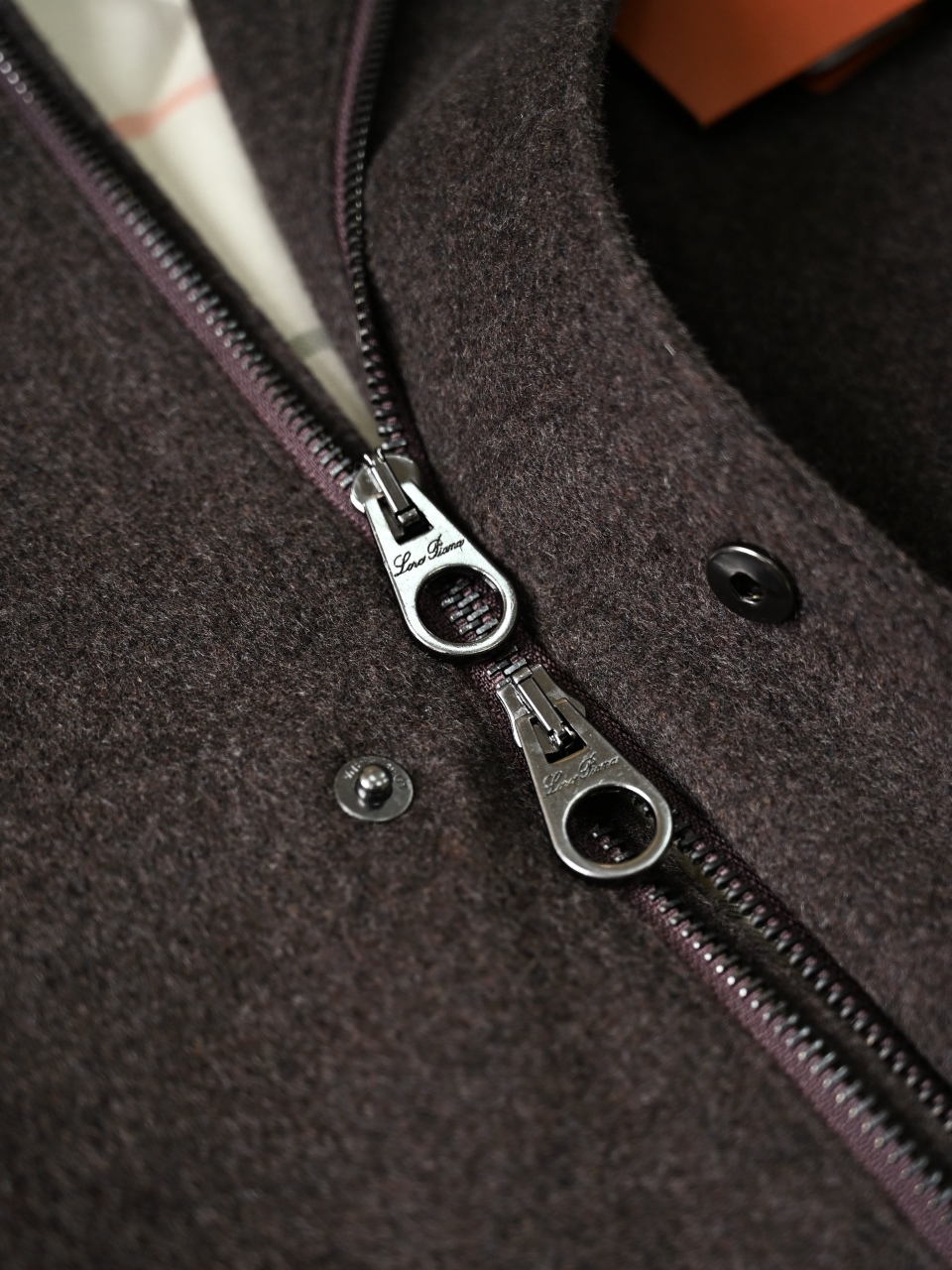 Loro Piana LP Loro Piana Style Men's Pure Cashmere Voyager Jacket 羊绒外套长袖 -LP0103-E0