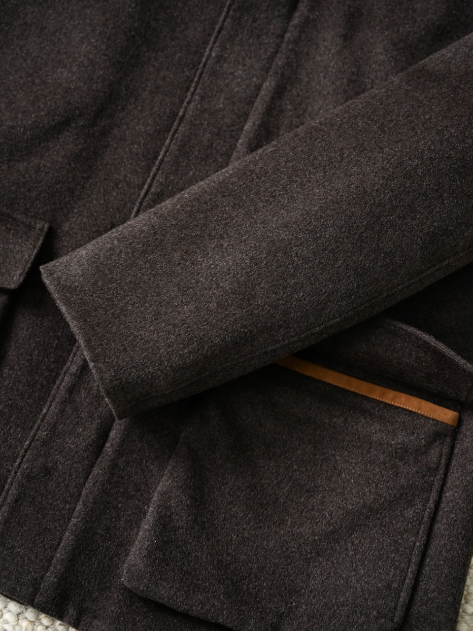 Loro Piana LP Loro Piana Style Men's Pure Cashmere Voyager Jacket 羊绒外套长袖 -LP0103-E0