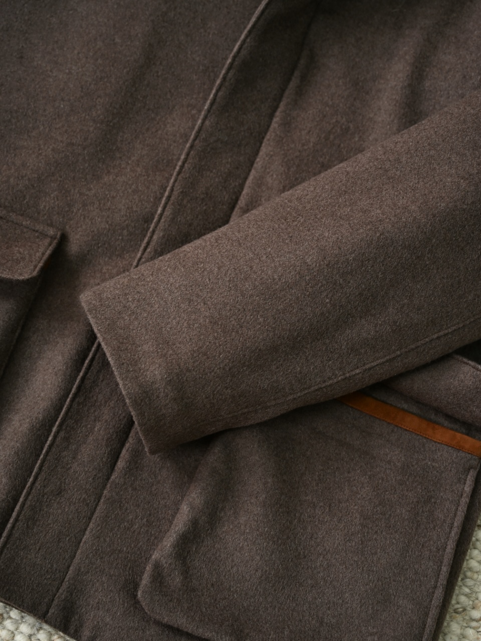 Loro Piana LP Loro Piana Style Men's Pure Cashmere Voyager Jacket 羊绒外套长袖 -LP0103-E0