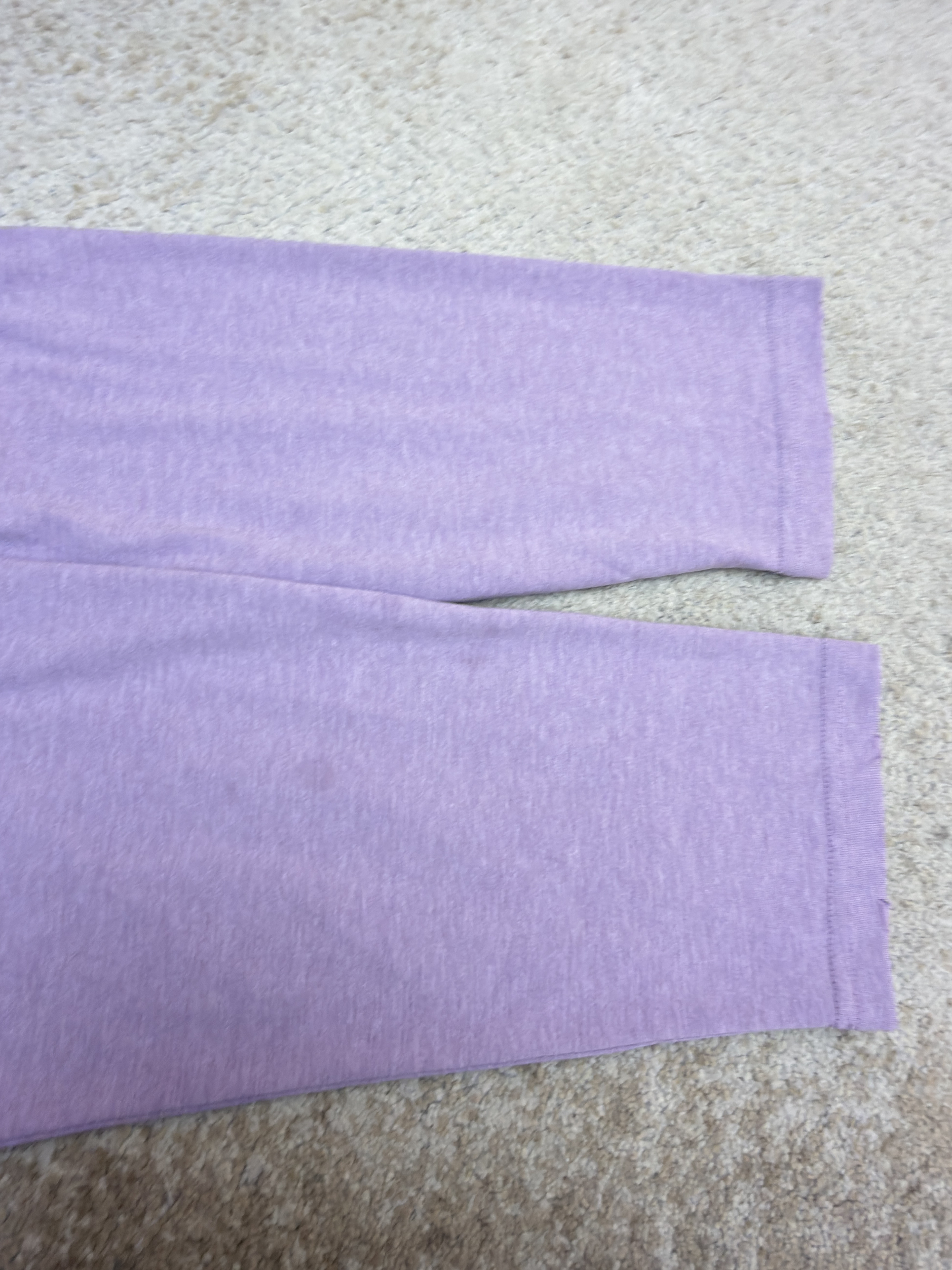 Acne Studios 纽扣徽标印花假两件圆领T恤 打底衫 长袖 紫色 蓝色 A5 CL0431-833