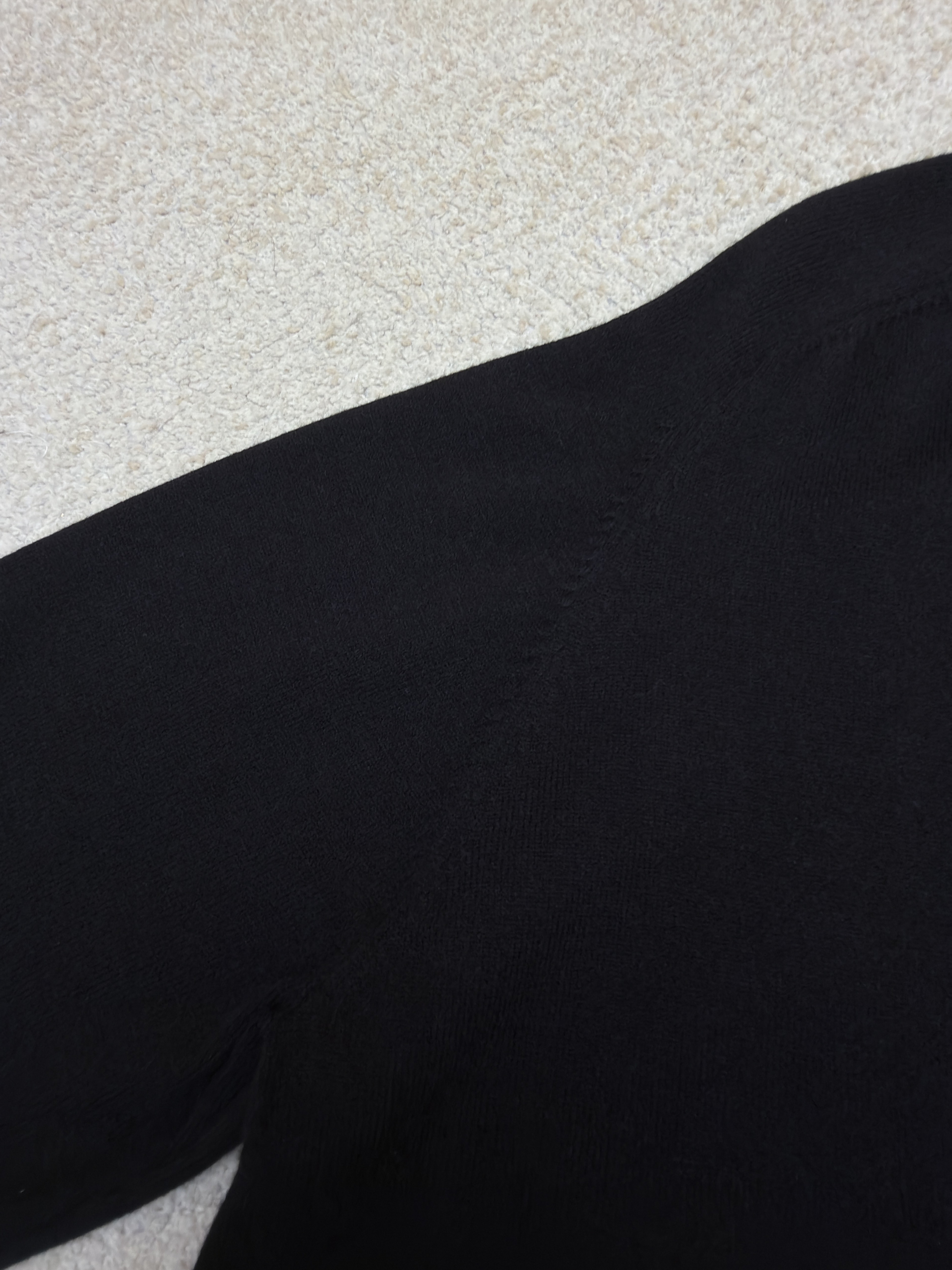 Acne Studios 徽标刺绣针织Polo衫 毛衣 针织衫 长袖 灰色 黑色 A7