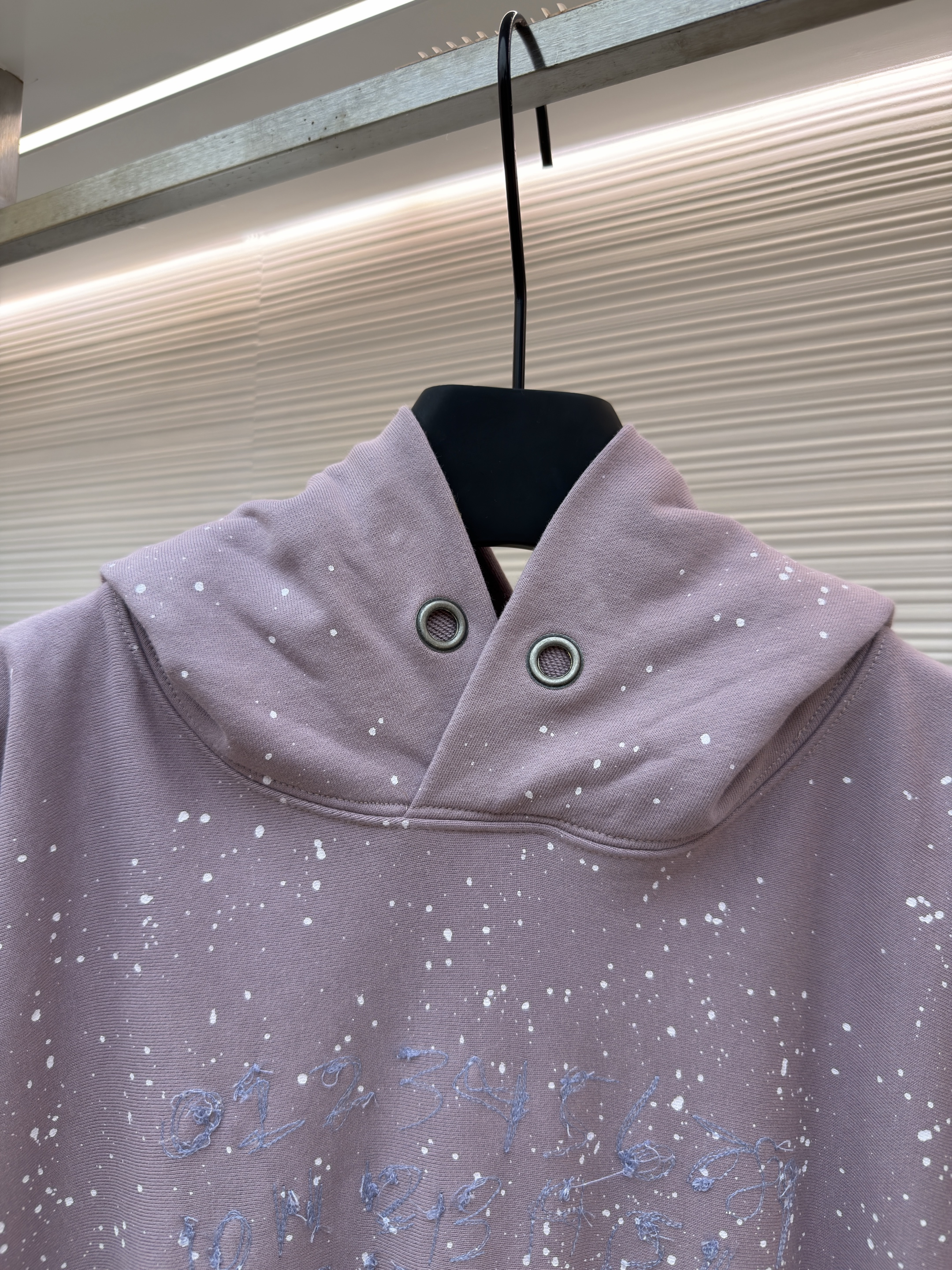 Maison Margiela 马吉拉 数字渐变套头连帽卫衣 连帽衫 外套 长袖 B0 