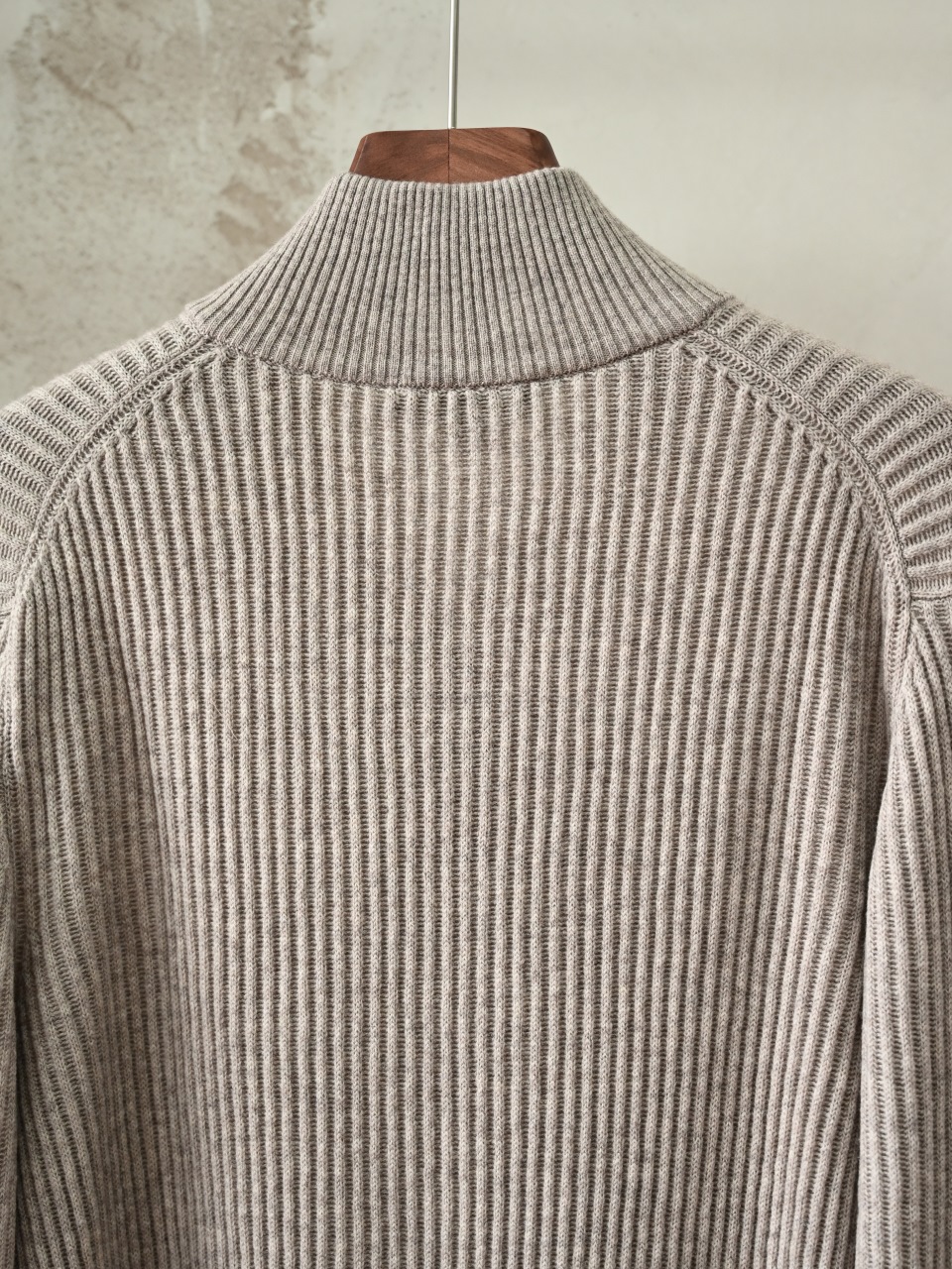 Loro Piana LP Style Men's Pure Cashmere Half-Zip Long-Sleeve Sweater 羊绒半拉链长袖 -LP078-B0