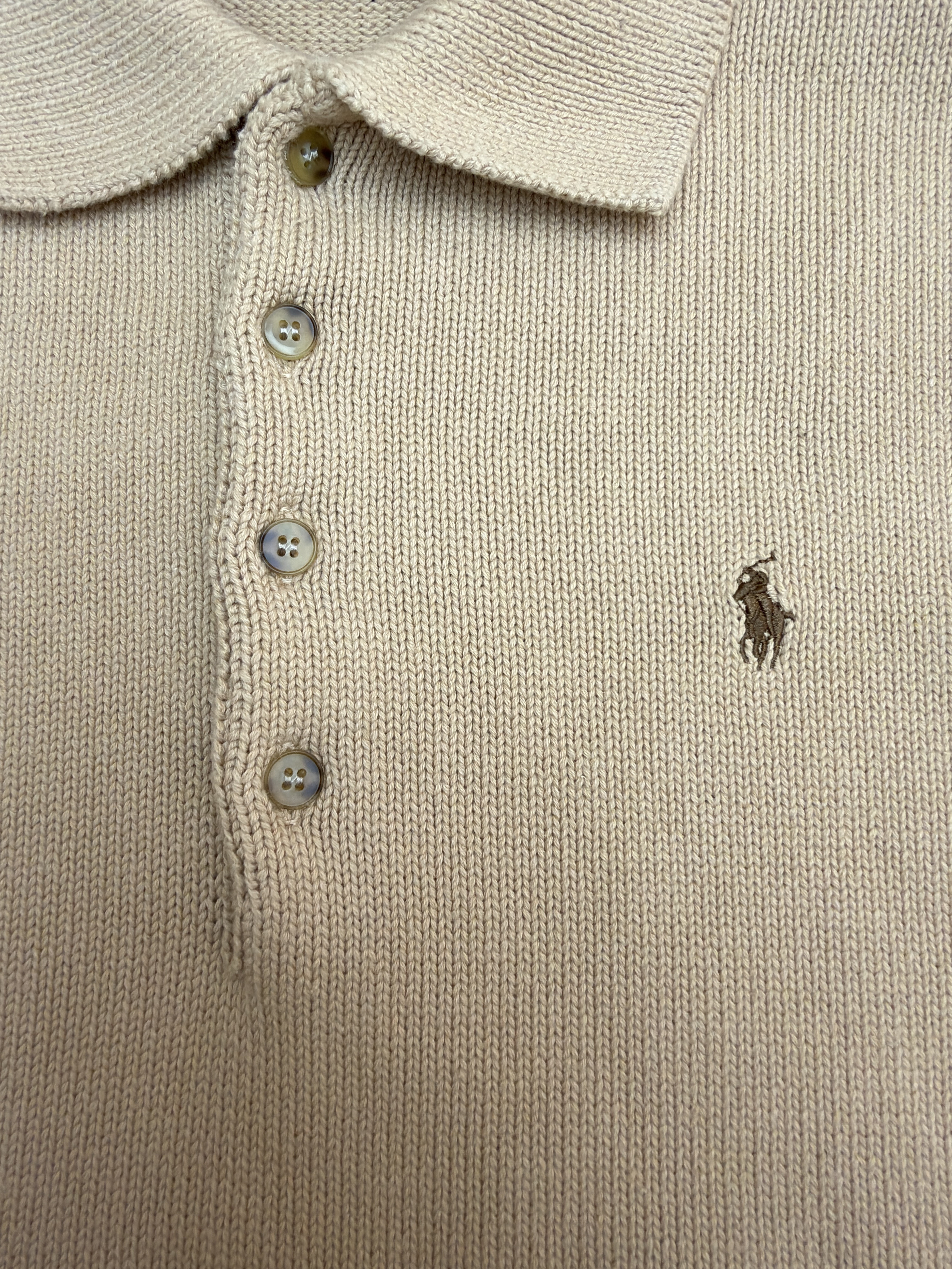 Ralph Lauren 拉夫劳伦 棉质针织Polo衫毛衣 针织衫 外套 长袖 绿色卡其色 藏蓝色 B0