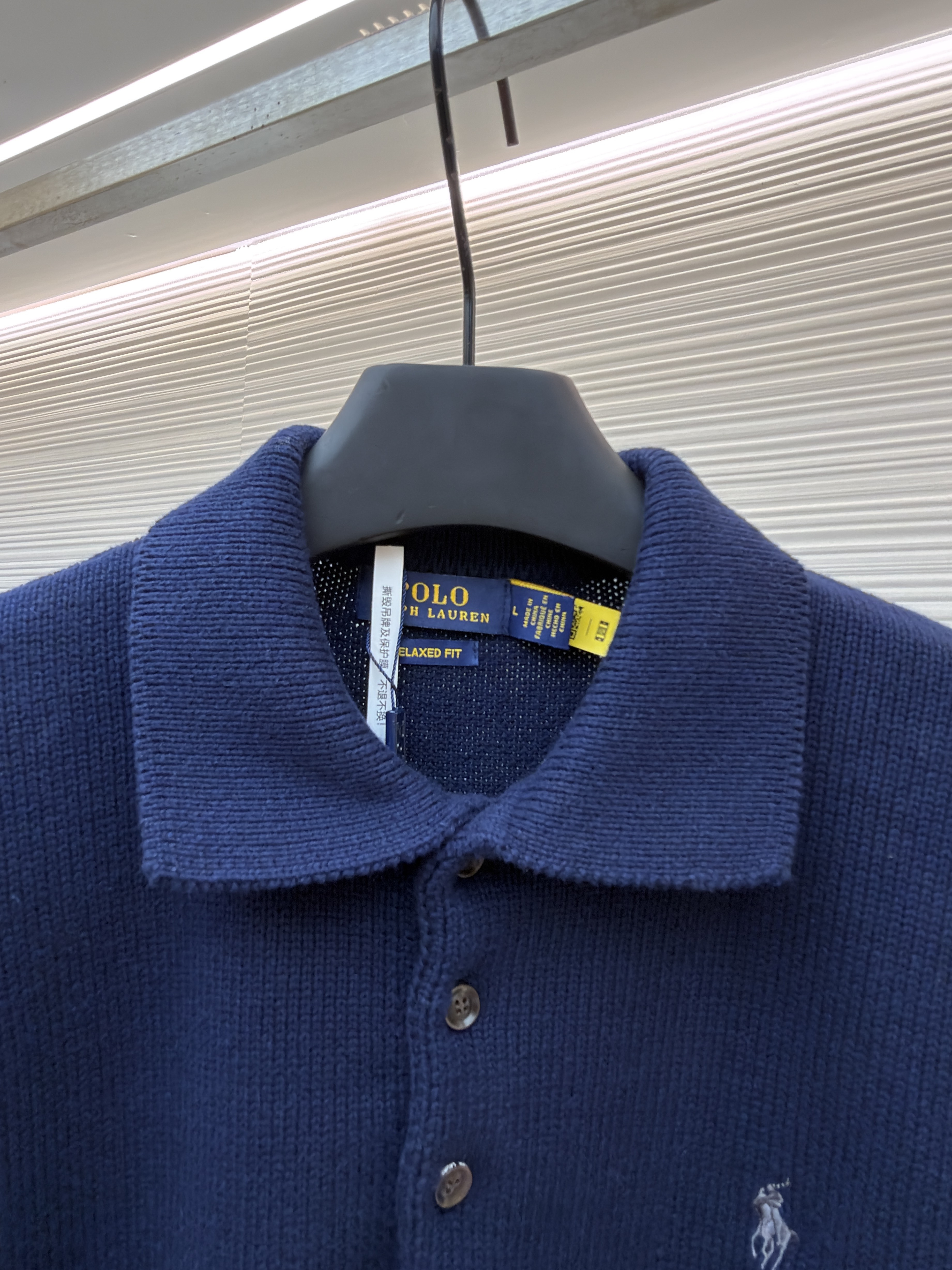 Ralph Lauren 拉夫劳伦 棉质针织Polo衫毛衣 针织衫 外套 长袖 绿色卡其色 藏蓝色 B0