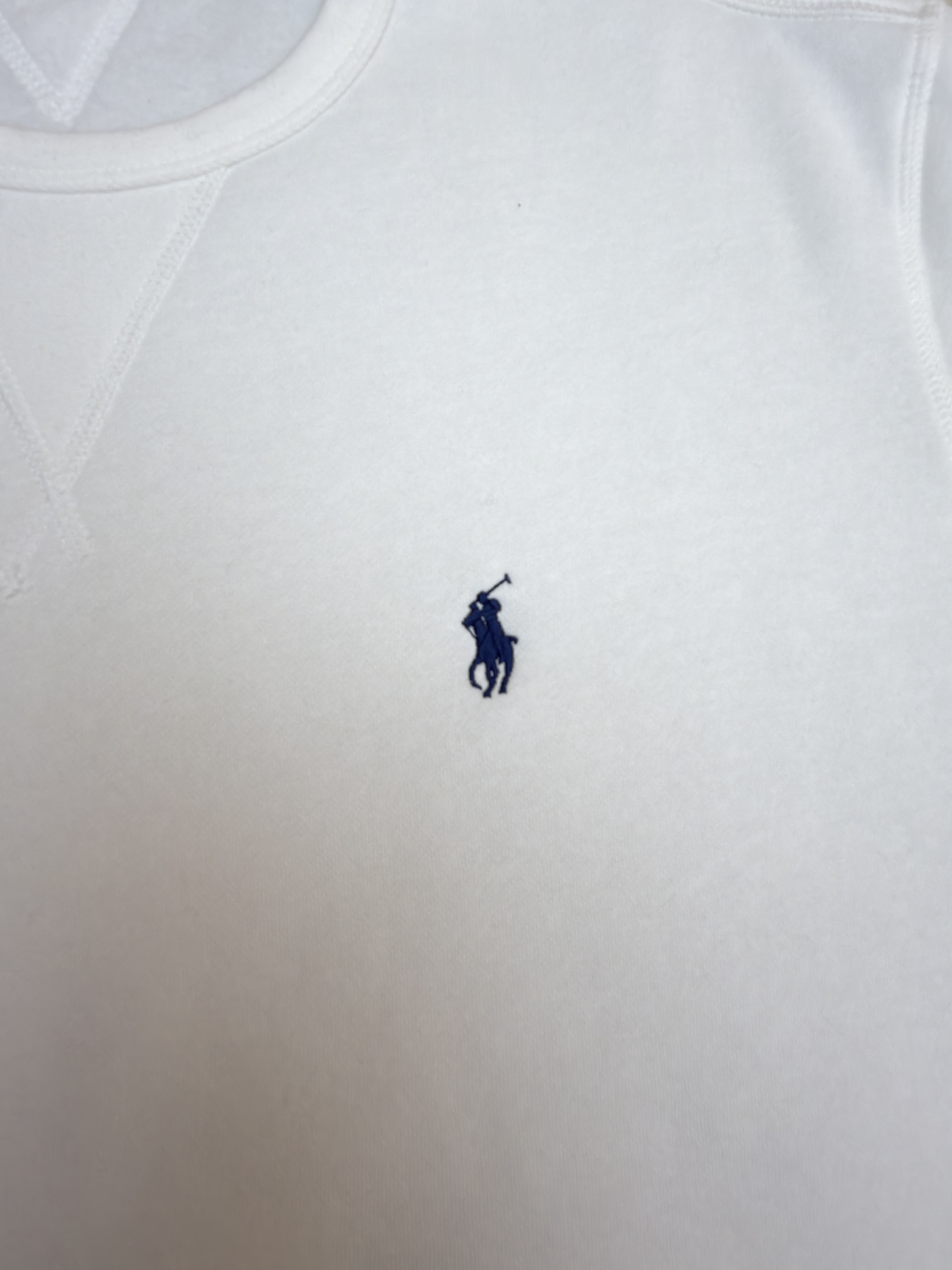 Ralph Lauren 拉夫劳伦 标识刺绣抓绒圆领卫衣 外套 长袖 秋冬 黑色 灰色 藏蓝色 白色 A7 710790783-005