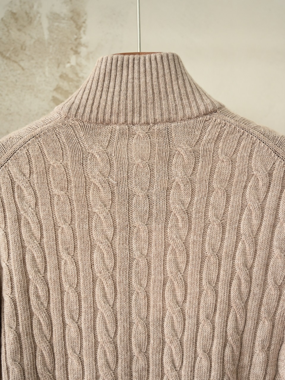  (Cable Knit) Loro Piana LP Men's Pure Cashmere Long-Sleeve Sweater 羊绒麻花长袖 -LP061-B0