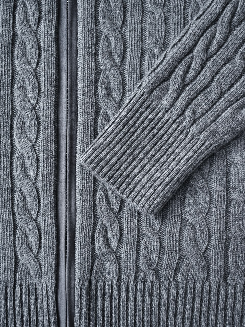  (Cable Knit) Loro Piana LP Men's Pure Cashmere Long-Sleeve Sweater 羊绒麻花长袖 -LP061-B0