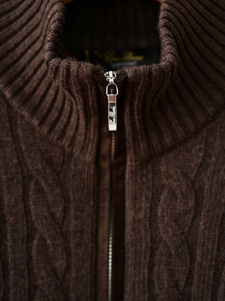  (Cable Knit) Loro Piana LP Men's Pure Cashmere Long-Sleeve Sweater 羊绒麻花长袖 -LP061-B0