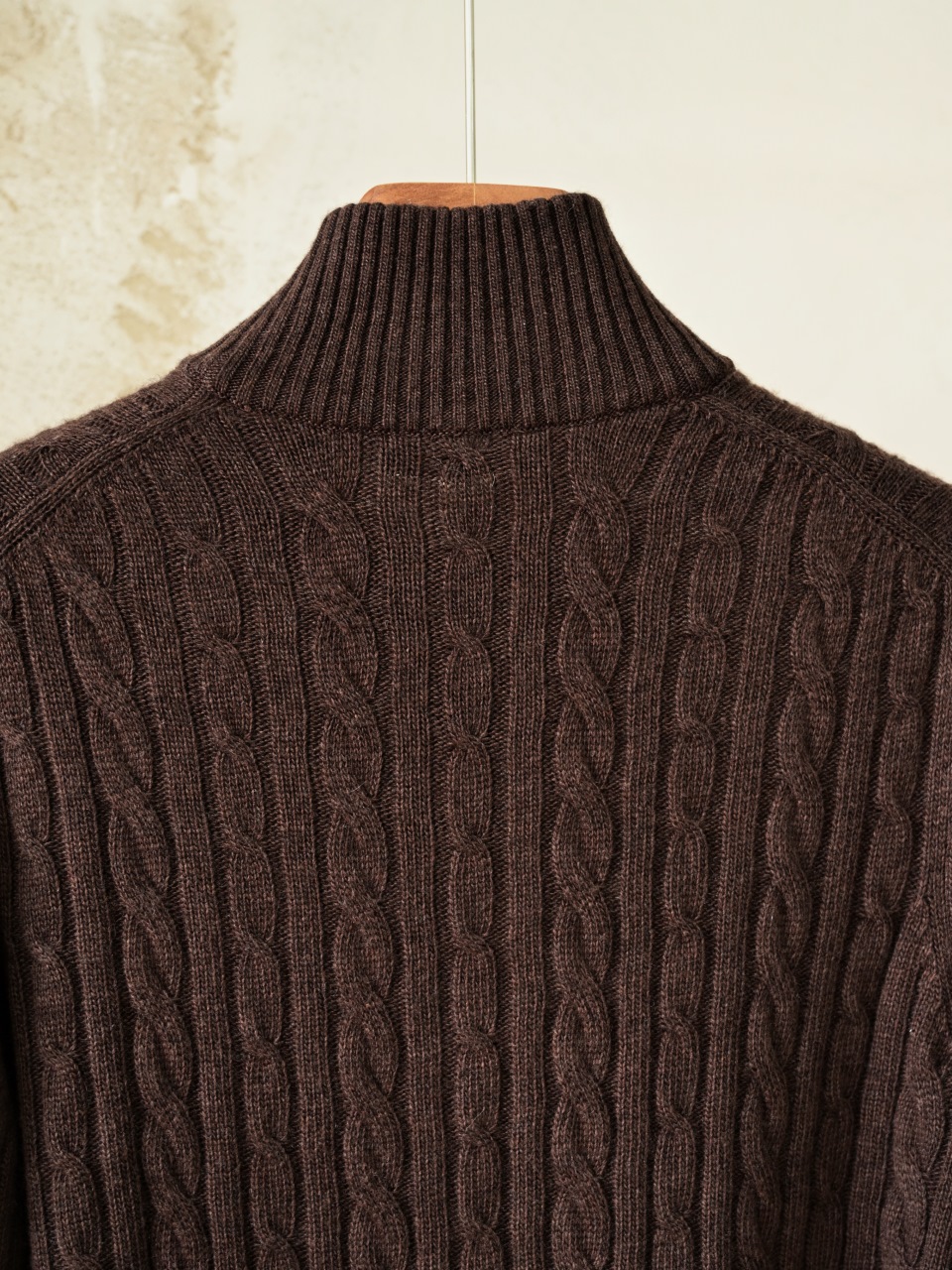  (Cable Knit) Loro Piana LP Men's Pure Cashmere Long-Sleeve Sweater 羊绒麻花长袖 -LP061-B0