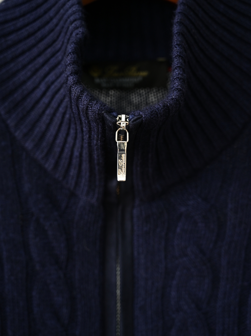 (Cable Knit) Loro Piana LP Men's Pure Cashmere Long-Sleeve Sweater 羊绒麻花长袖 -LP061-B0