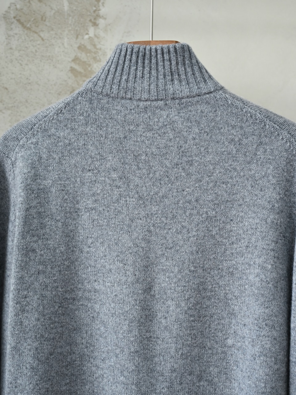 （Ribbed collar）Loro Piana LP Men's Pure Cashmere Zip-Front Long-Sleeve Sweater 拉链 羊绒 螺纹 长袖 -LP062-B0