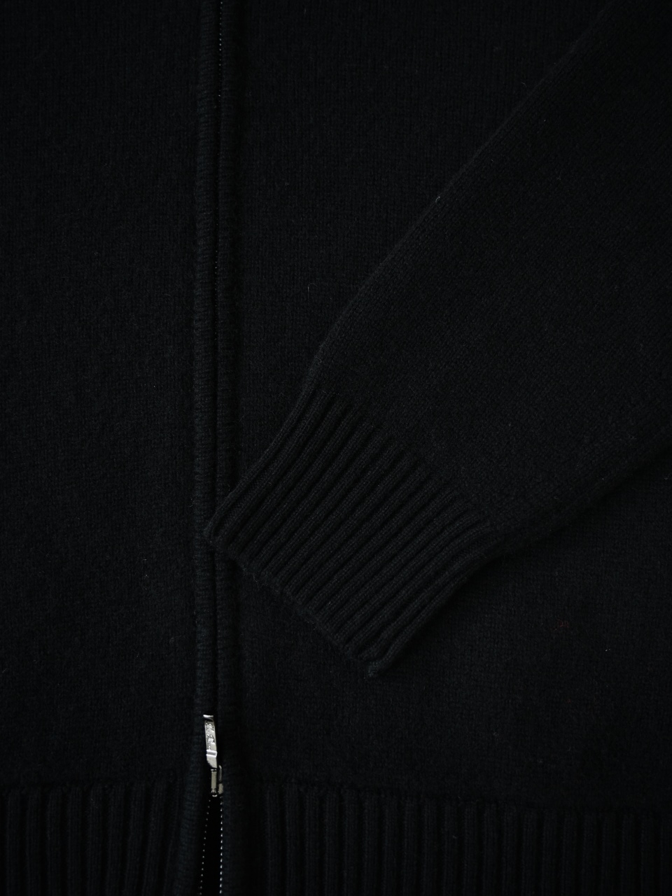 （Ribbed collar）Loro Piana LP Men's Pure Cashmere Zip-Front Long-Sleeve Sweater 拉链 羊绒 螺纹 长袖 -LP062-B0