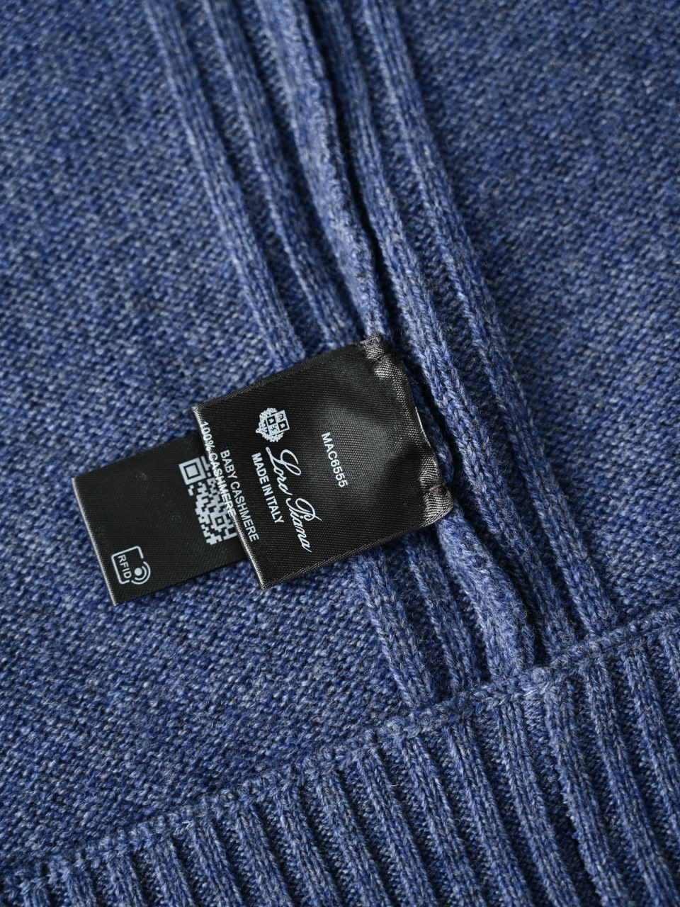 （Ribbed collar）Loro Piana LP Men's Pure Cashmere Zip-Front Long-Sleeve Sweater 拉链 羊绒 螺纹 长袖 -LP062-B0