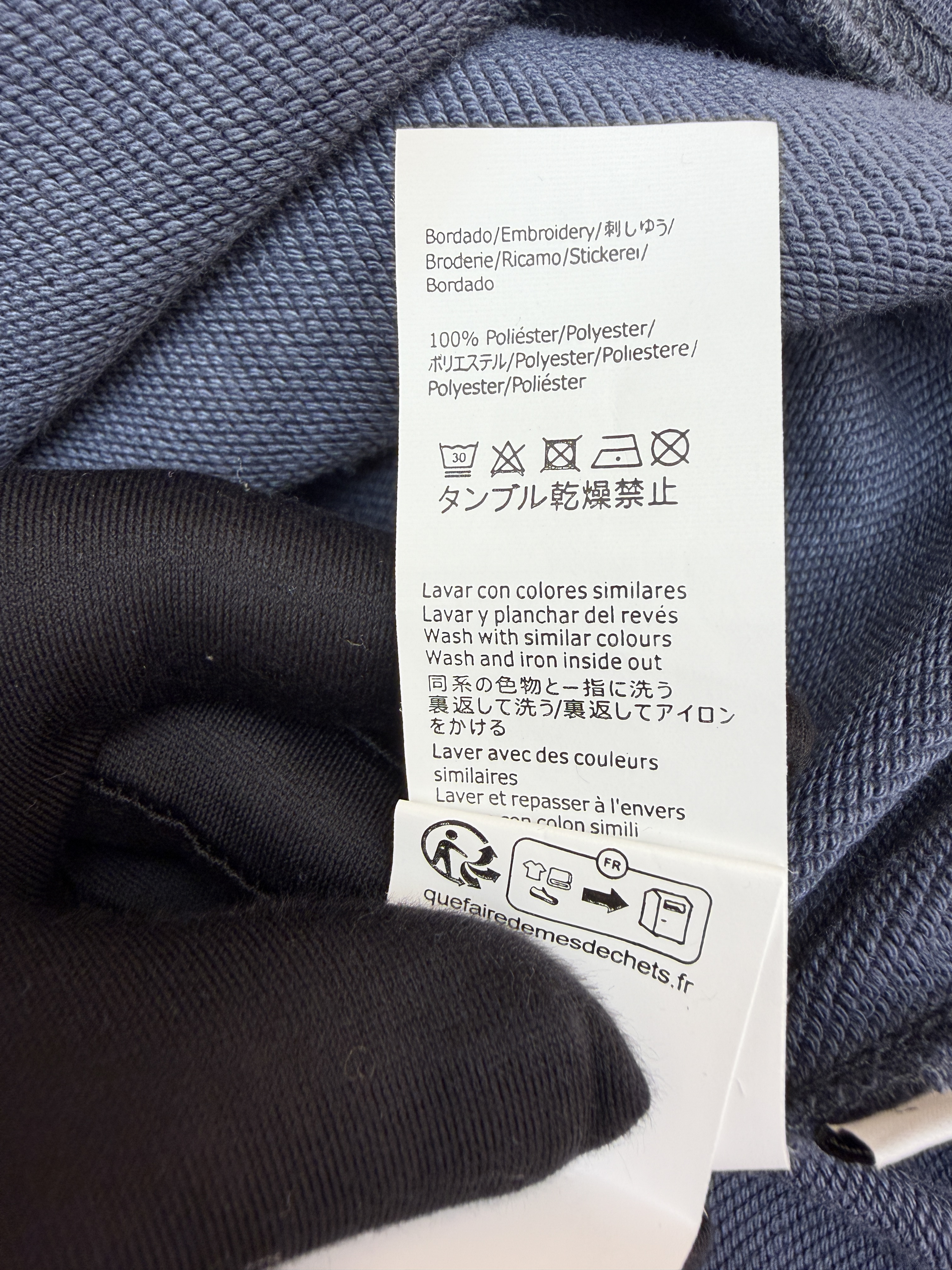 LOEWE 罗意威 刺绣圆领卫衣 外套 长袖 秋冬 蓝色 黑色 A7