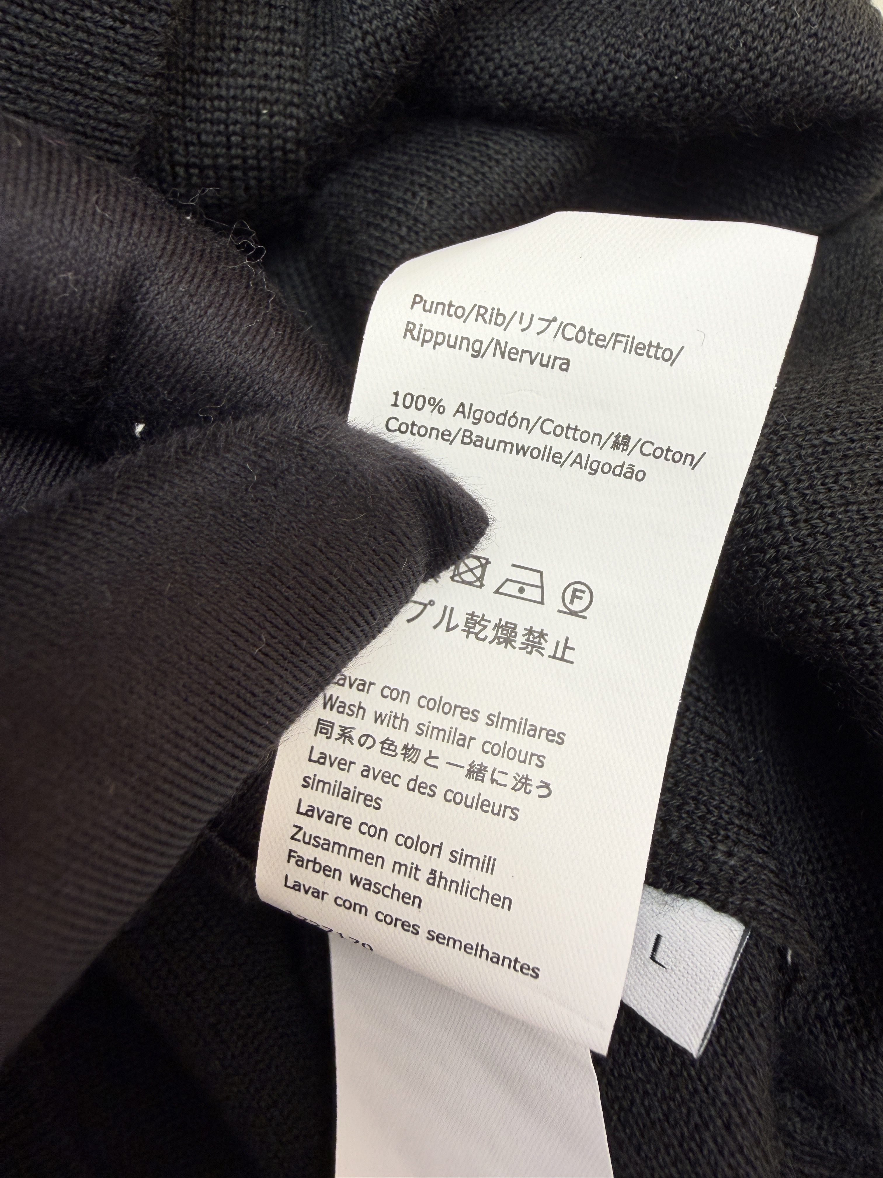 LOEWE 罗意威 皮革拉链连帽毛衣 针织衫 外套 长袖 黑色 棕色 B0