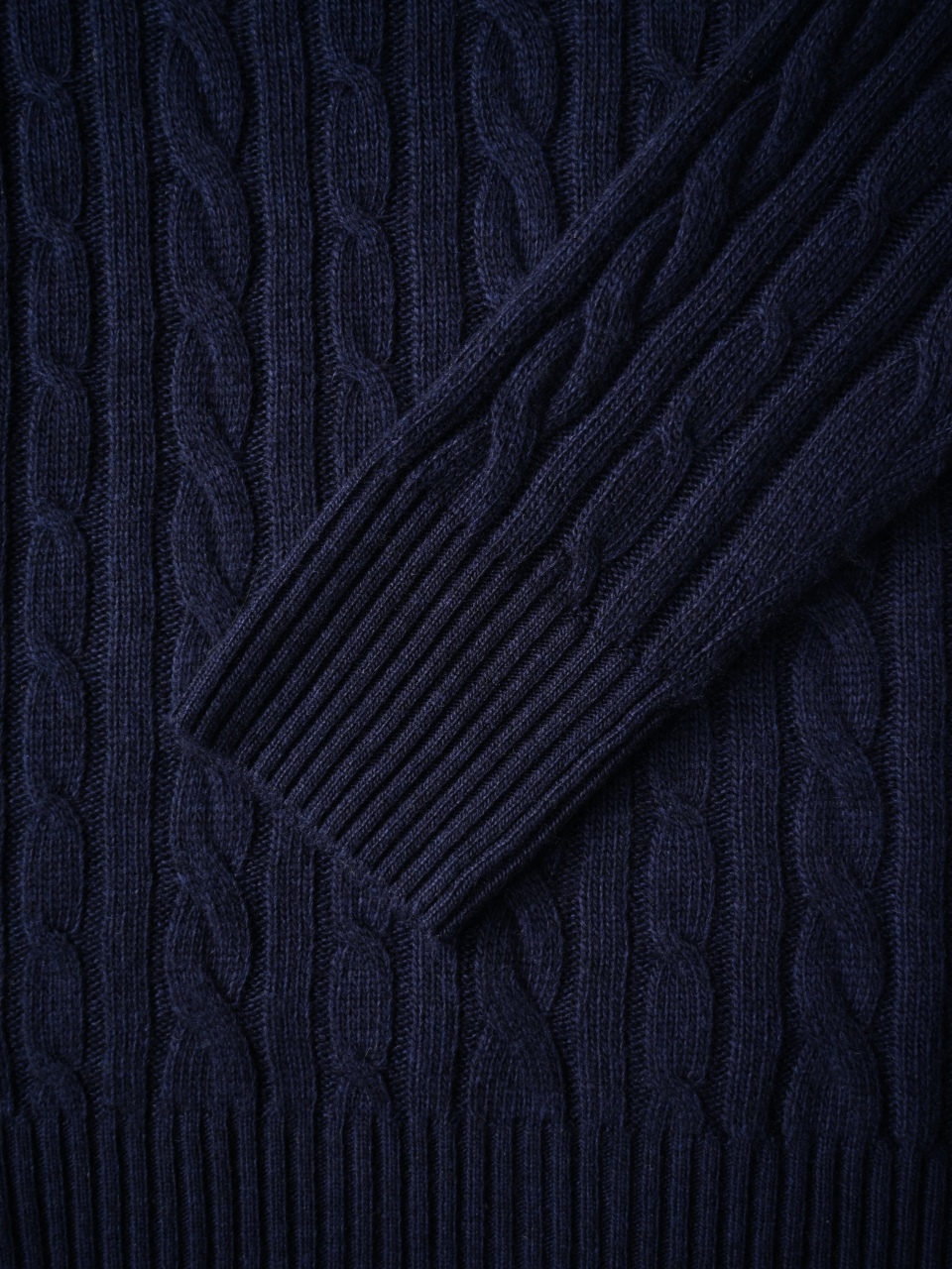（Half-zip cable-knit）Loro Piana LP Men's Pure Cashmere Long-Sleeve Sweater 半拉链 麻花 长袖 -LP062-B0