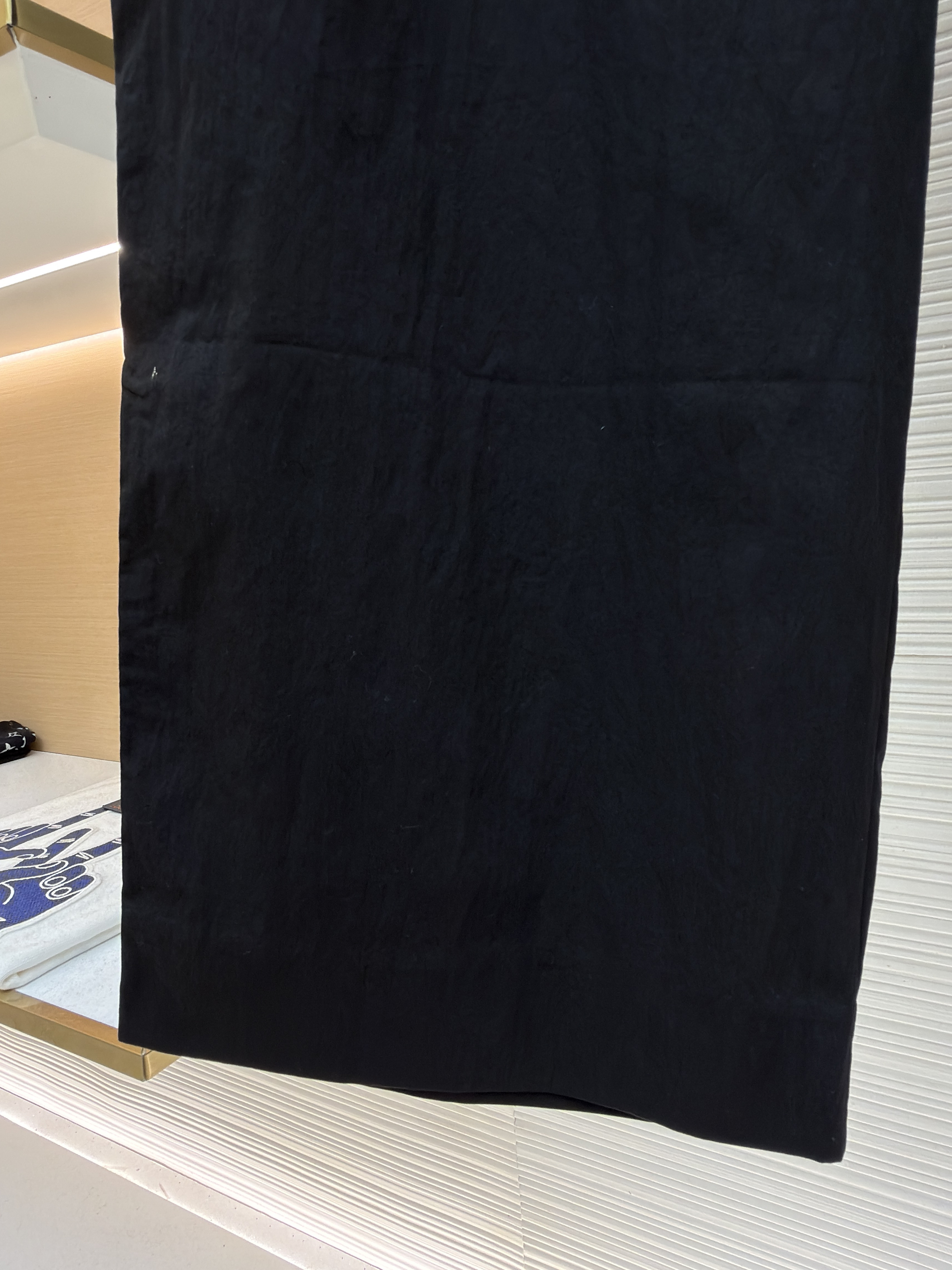 Loewe 罗意威 绣花松紧腰长裤 裤子 休闲裤 卡其色 黑色 B0