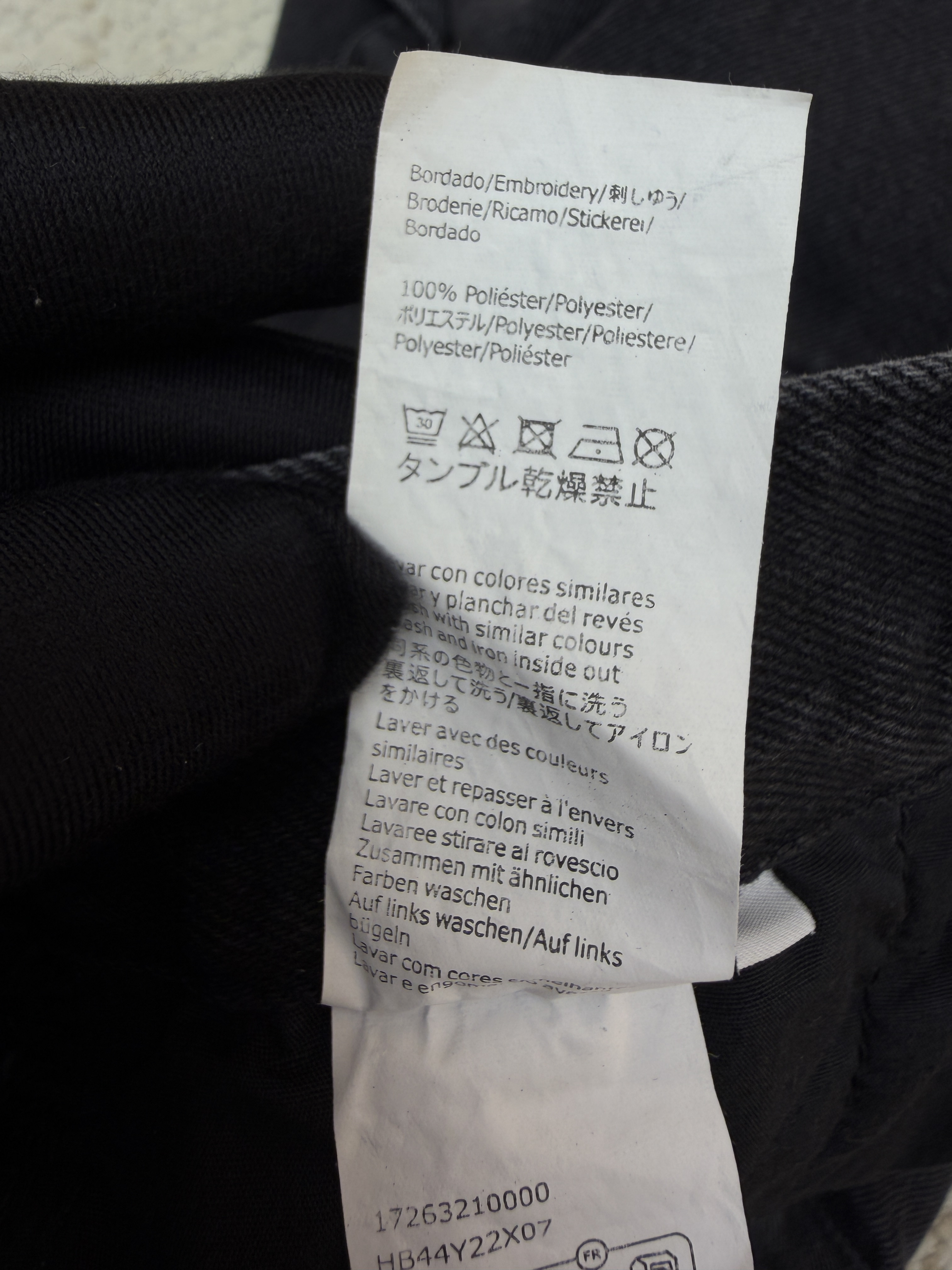 Loewe 罗意威 压纹皮革牛仔裤 长裤 裤子 休闲裤 蓝色 黑色 B5