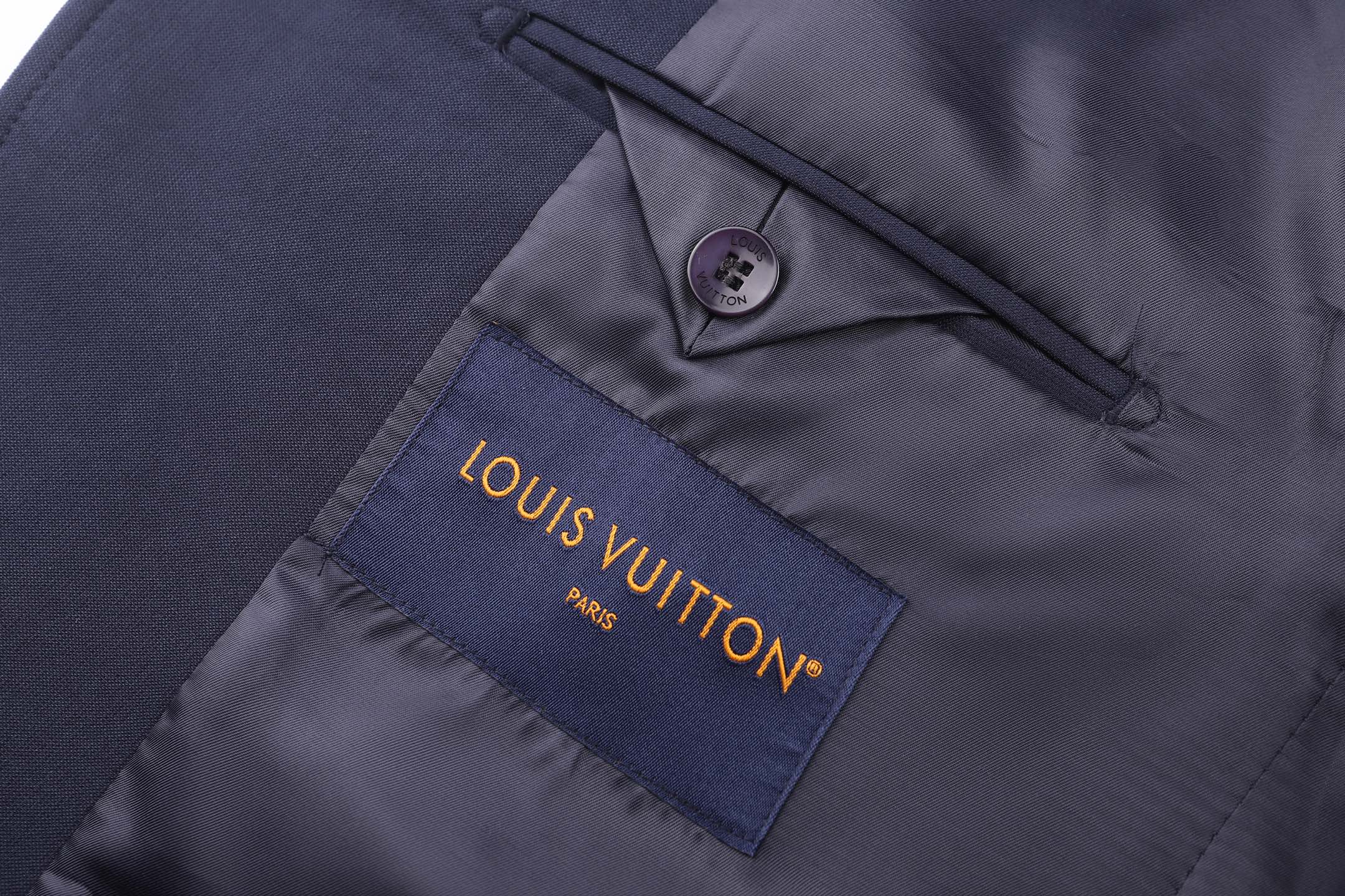 LOUIS VUITTON 路易威登 刺绣标识单排扣西装外套 夹克 长袖 秋冬 C5