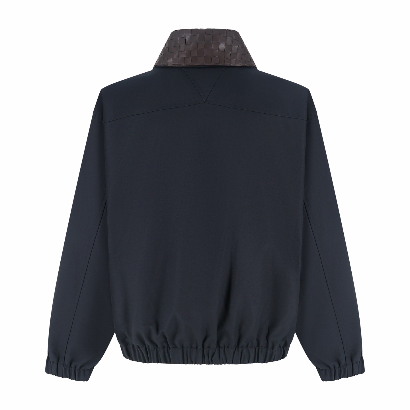 Bottega Veneta 编织皮领拉链外套 夹克 长袖 秋冬 C0