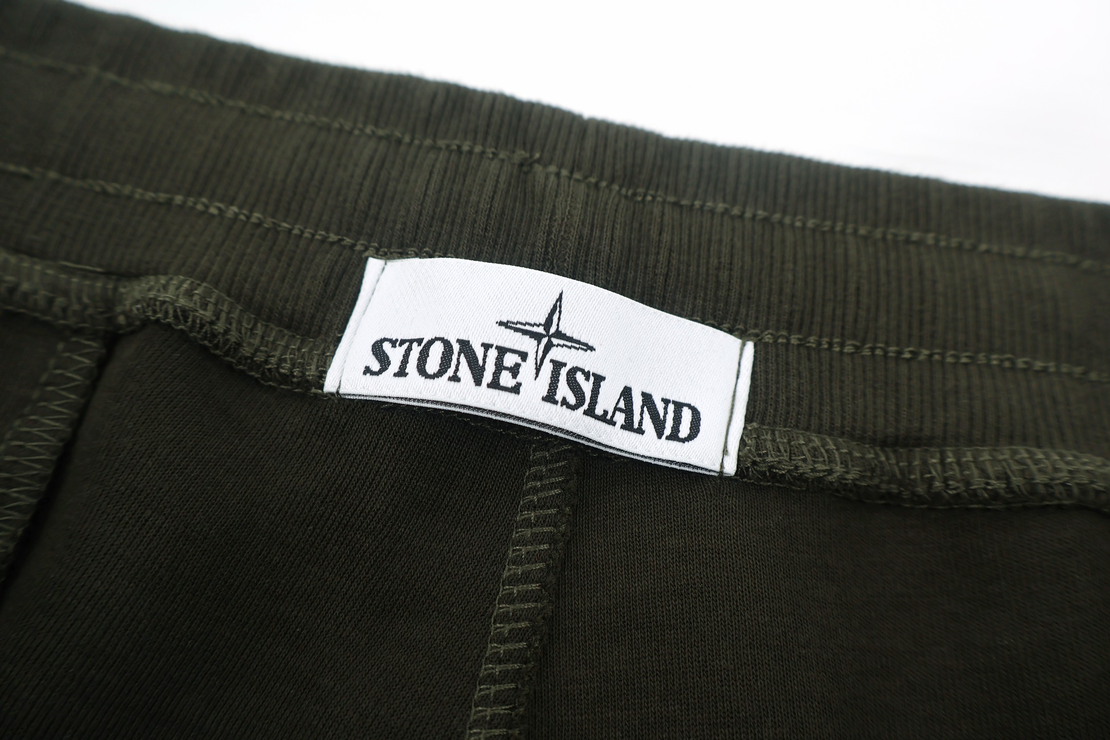 STONE ISLAND 石头岛 双口袋松紧腰卫裤 运动裤 休闲裤 长裤 裤子 黑色 绿色 蓝色 A7 
