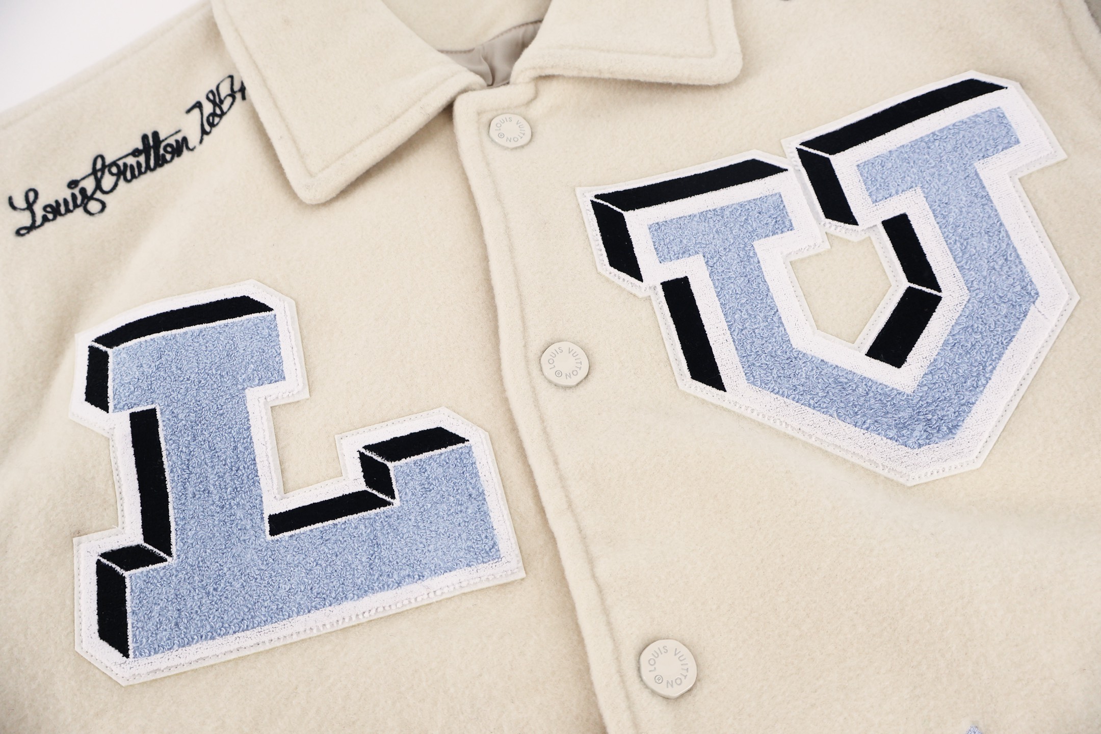 LOUIS VUITTON 路易威登 兔八哥拼皮棒球服外套 夹克 长袖 秋冬 F0
