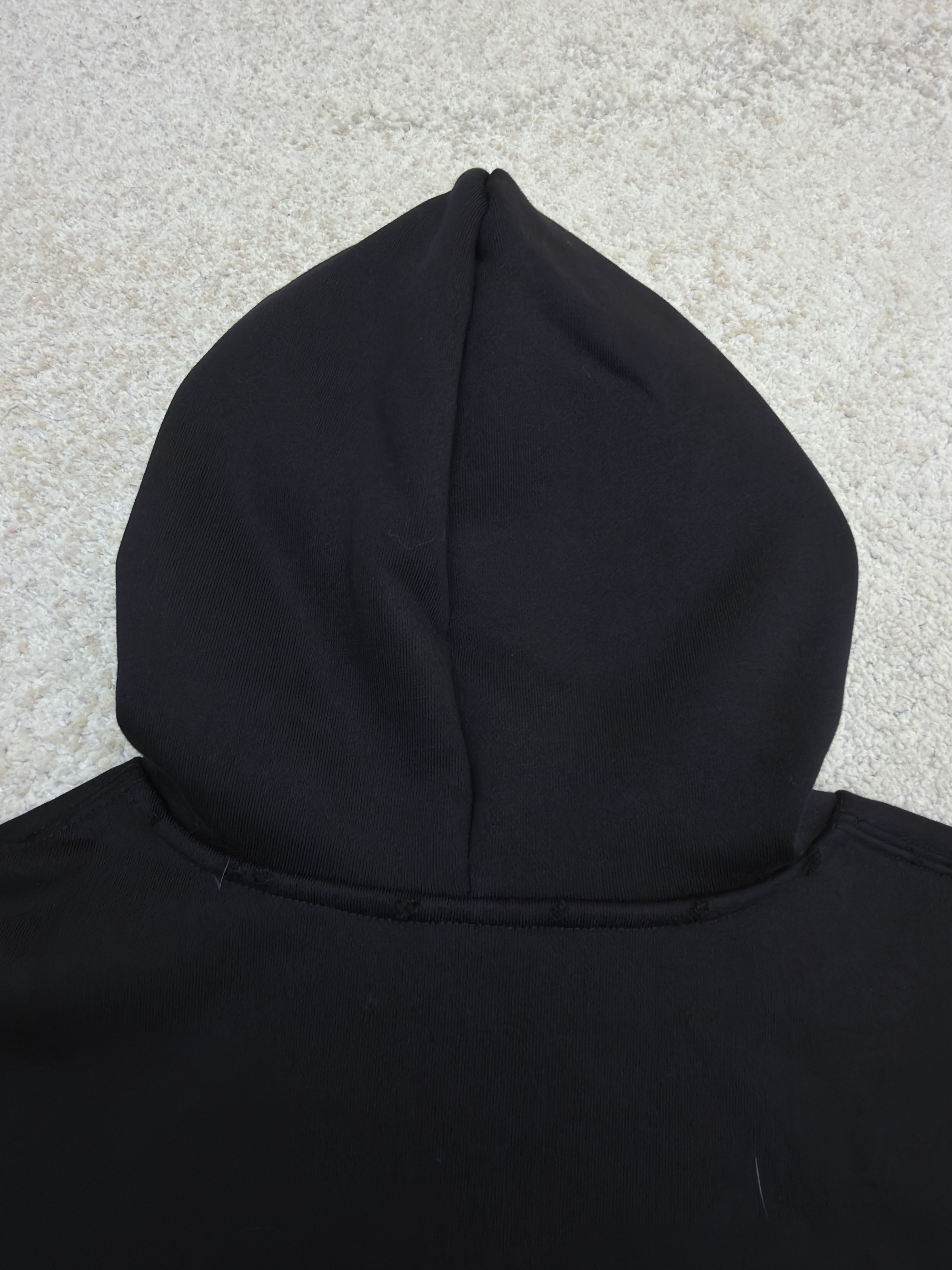 Balenciaga 巴黎世家 铝质胶带印花拉链连帽卫衣 外套 连帽衫 长袖 秋冬 黑色 B0