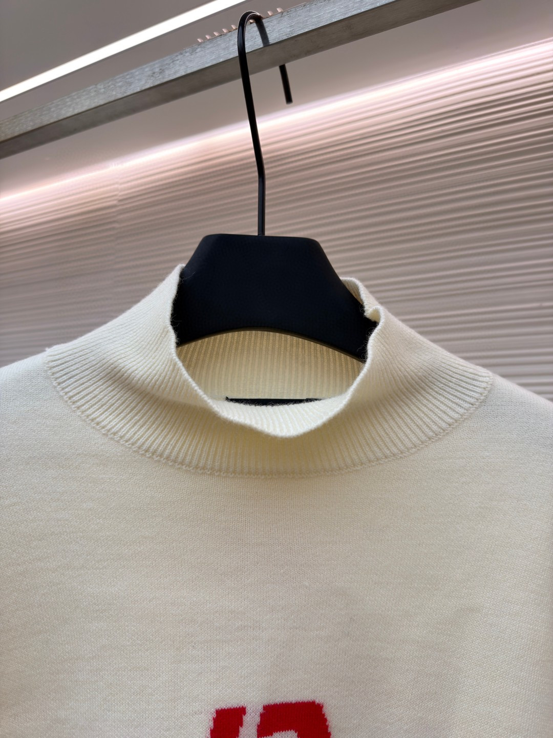 Balenciaga 巴黎世家 SKI 滑雪系列 字母提花高领毛衣 针织衫 长袖 外套 秋冬 白色 黑色 C0