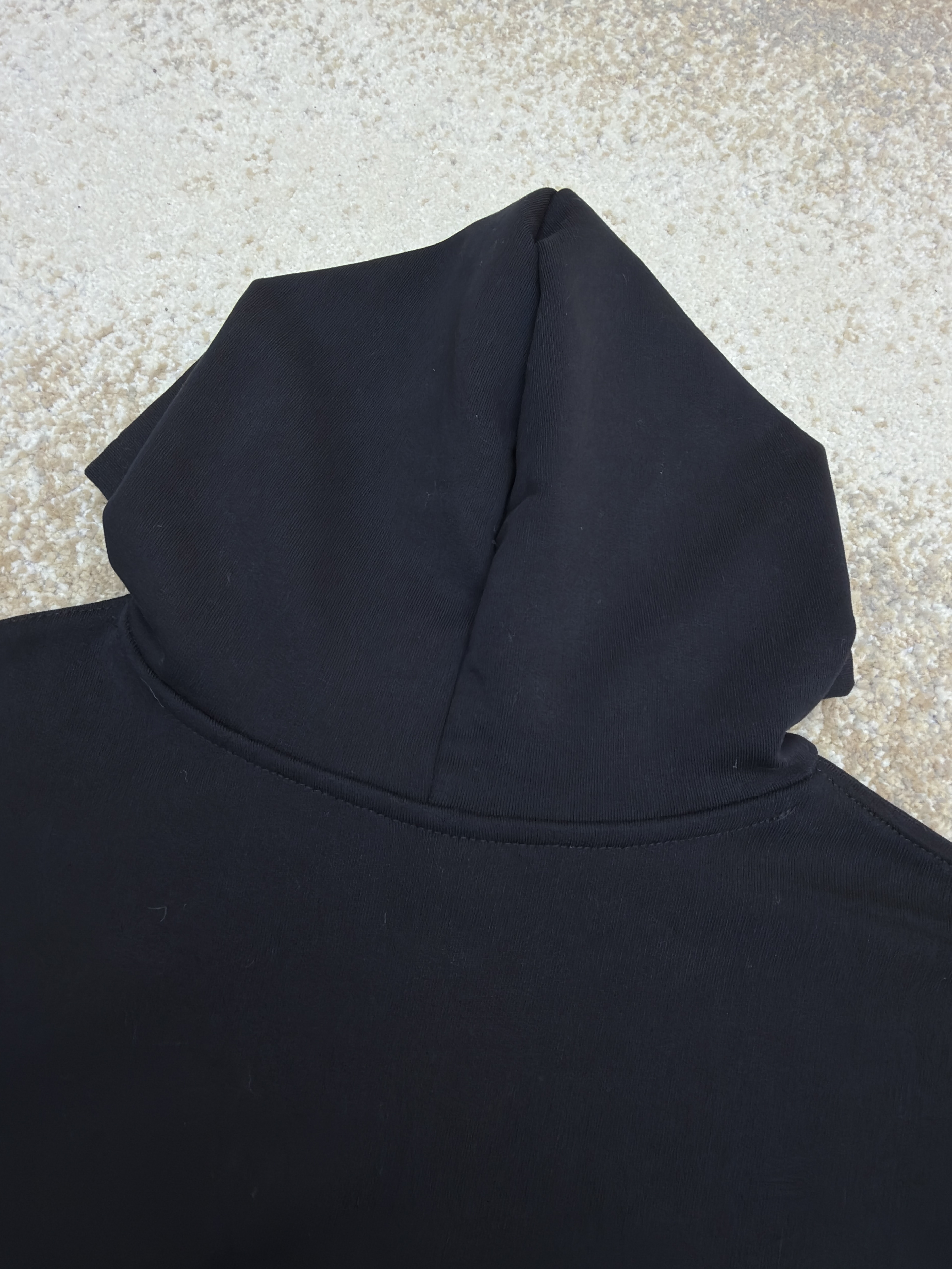Balenciaga 巴黎世家 3B足球Polo套头连帽卫衣 外套 连帽衫 长袖 秋冬 黑色 B0