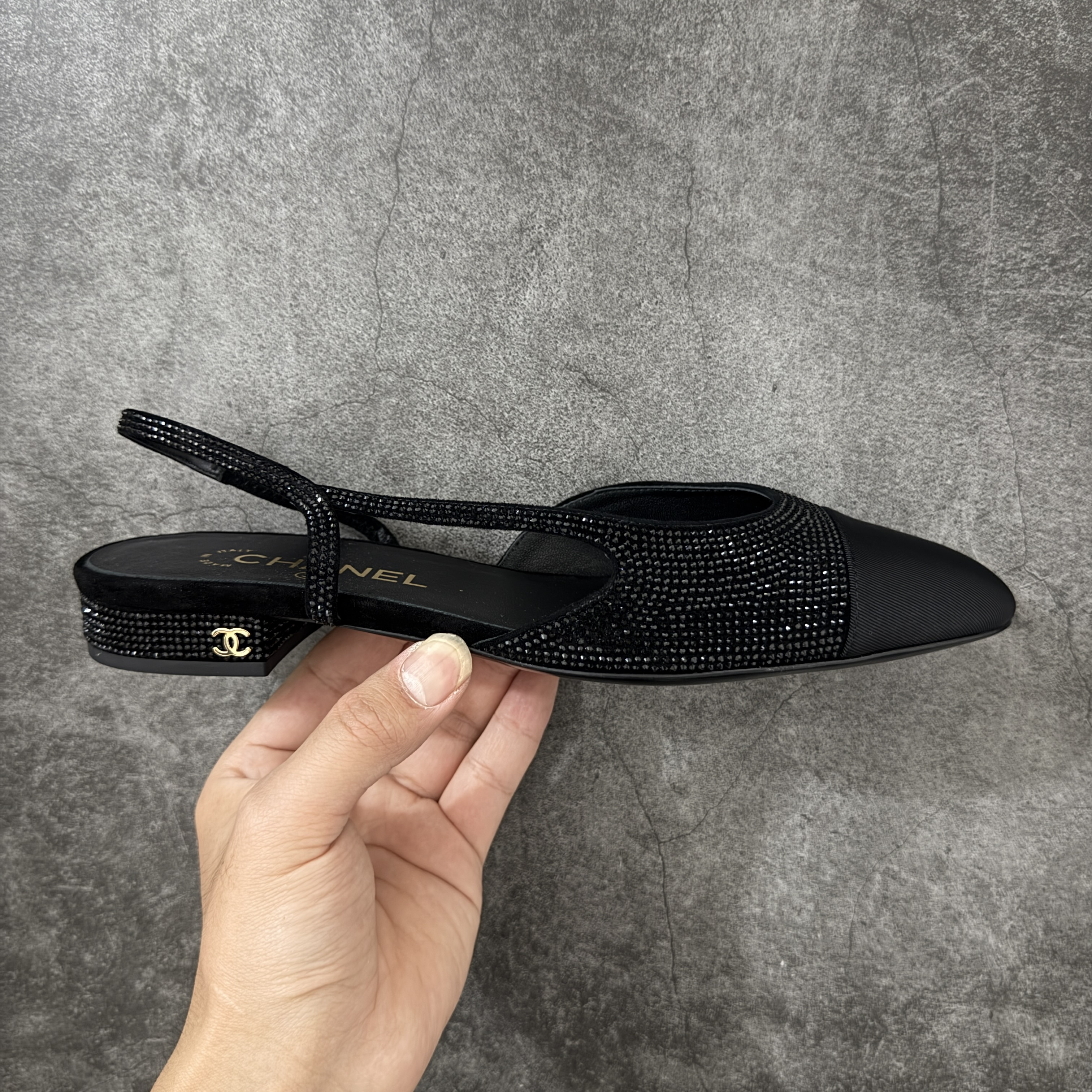 CHANEL Slinkback Women’s Sheepskin Casual Shoes-B5-G31319   平底凉鞋