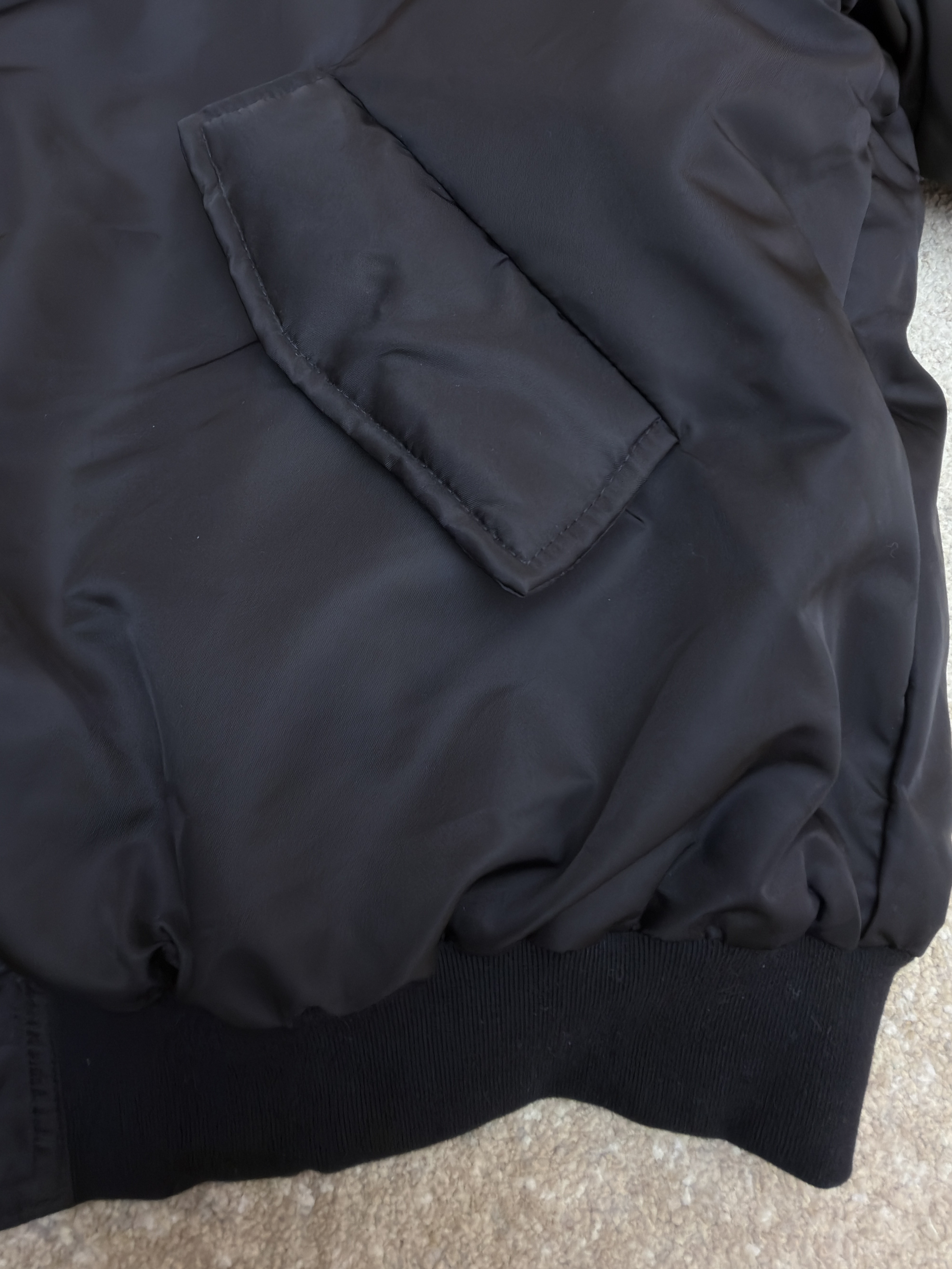 Balenciaga 巴黎世家 字母印花拉链连帽夹克 外套 秋冬 长袖 黑色 C0