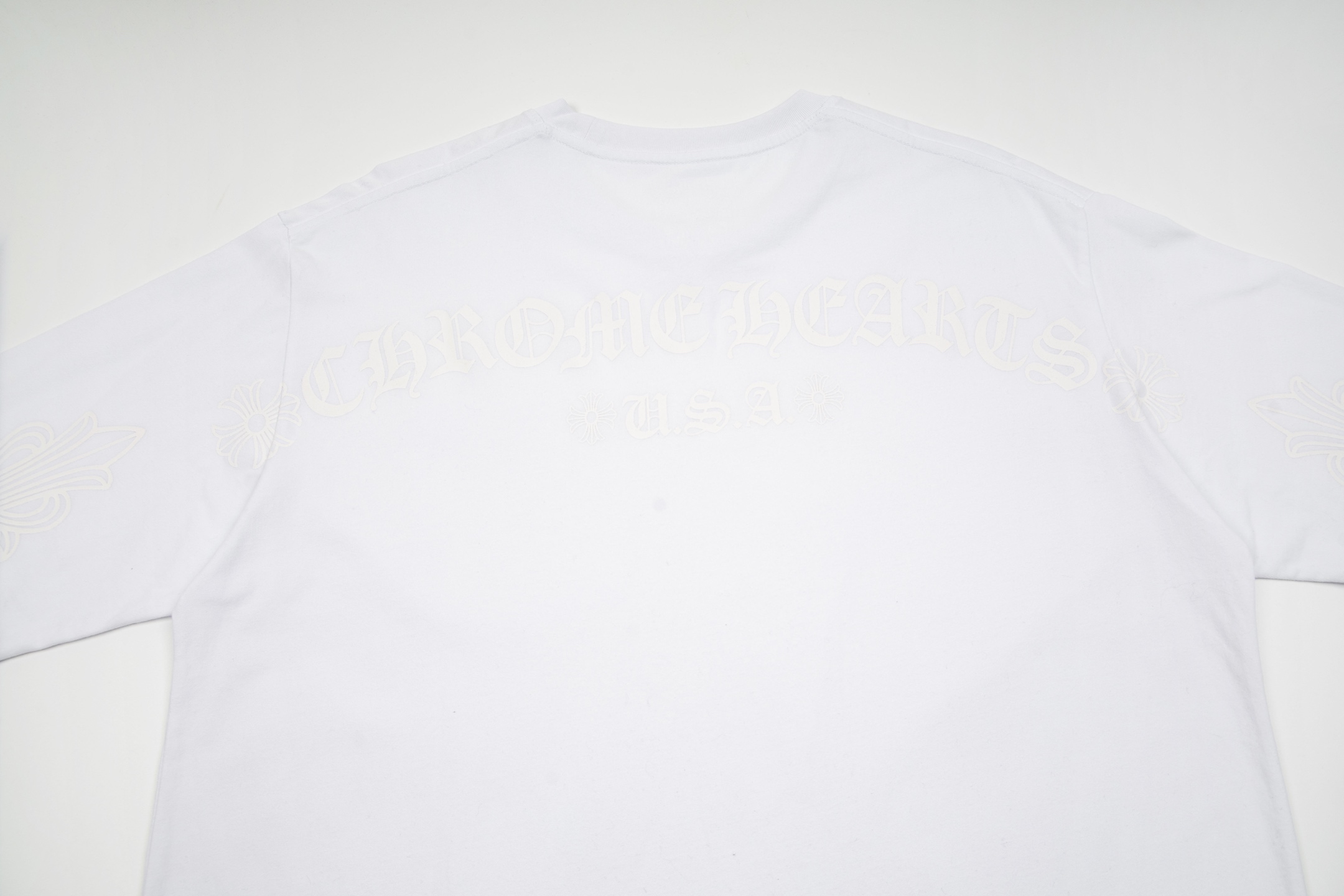 Chrome Hearts  克罗心 USA限定麒麟长袖 T恤 打底衫 白色 A5