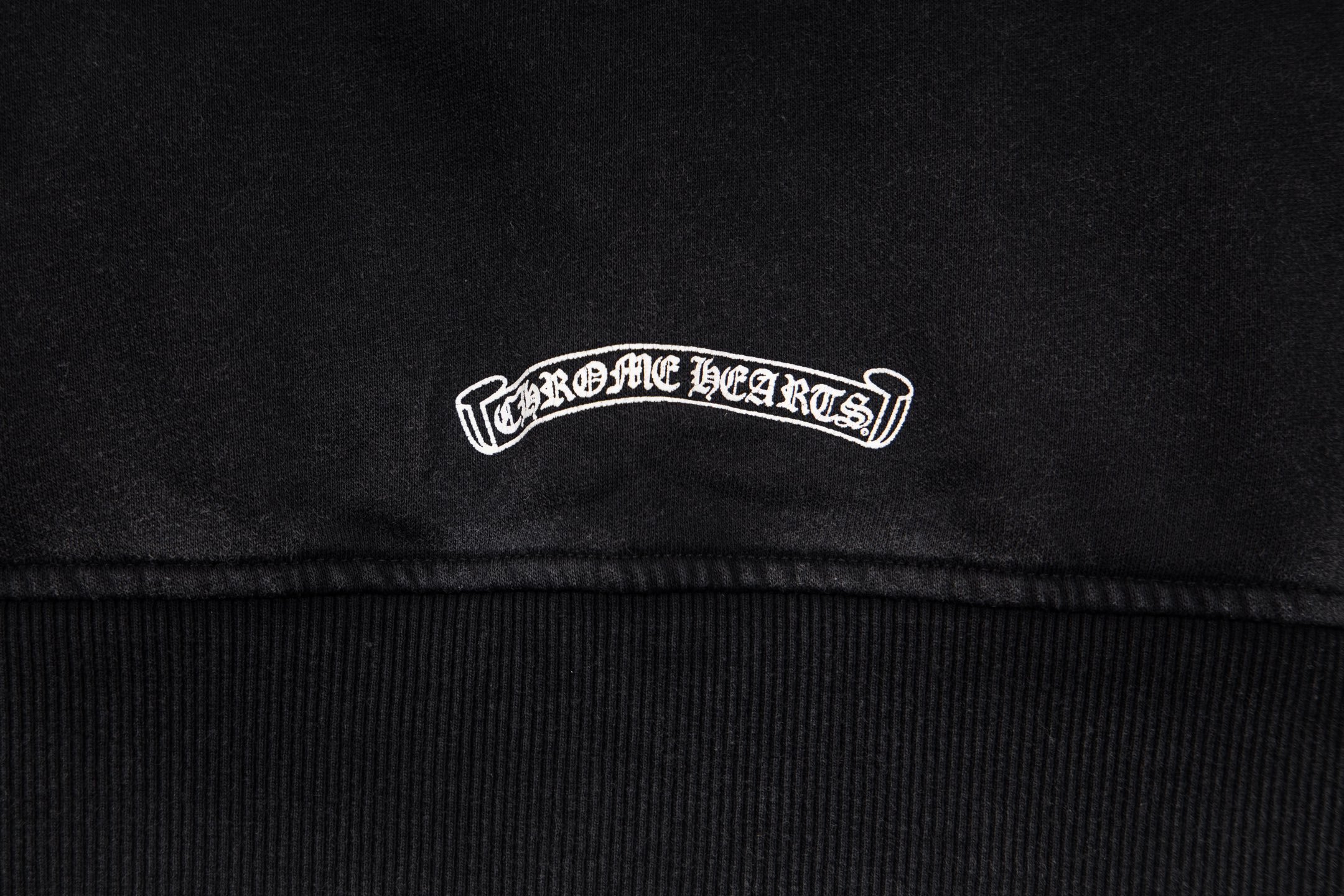 Chrome Hearts  克罗心 亲友限定水洗拉链连帽卫衣 连帽衫 花臂 长袖 外套 黑色 B0