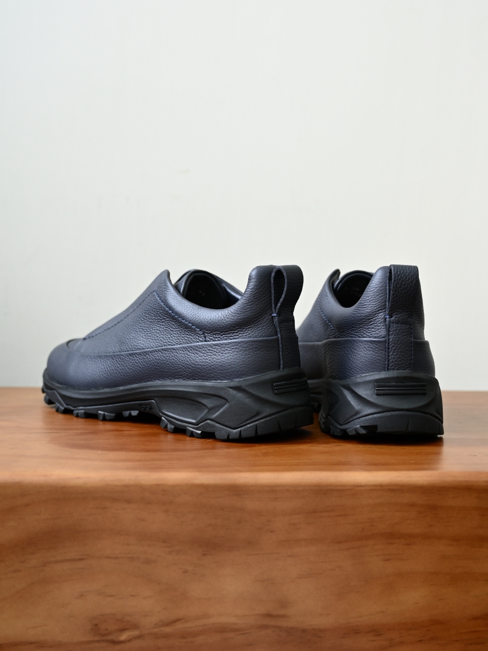 ZE2617-5M-Zegna Triple Fleece-Lined Outdoor Sports Shoes for Winter — Litchi-Patterned / Cowhide-C0