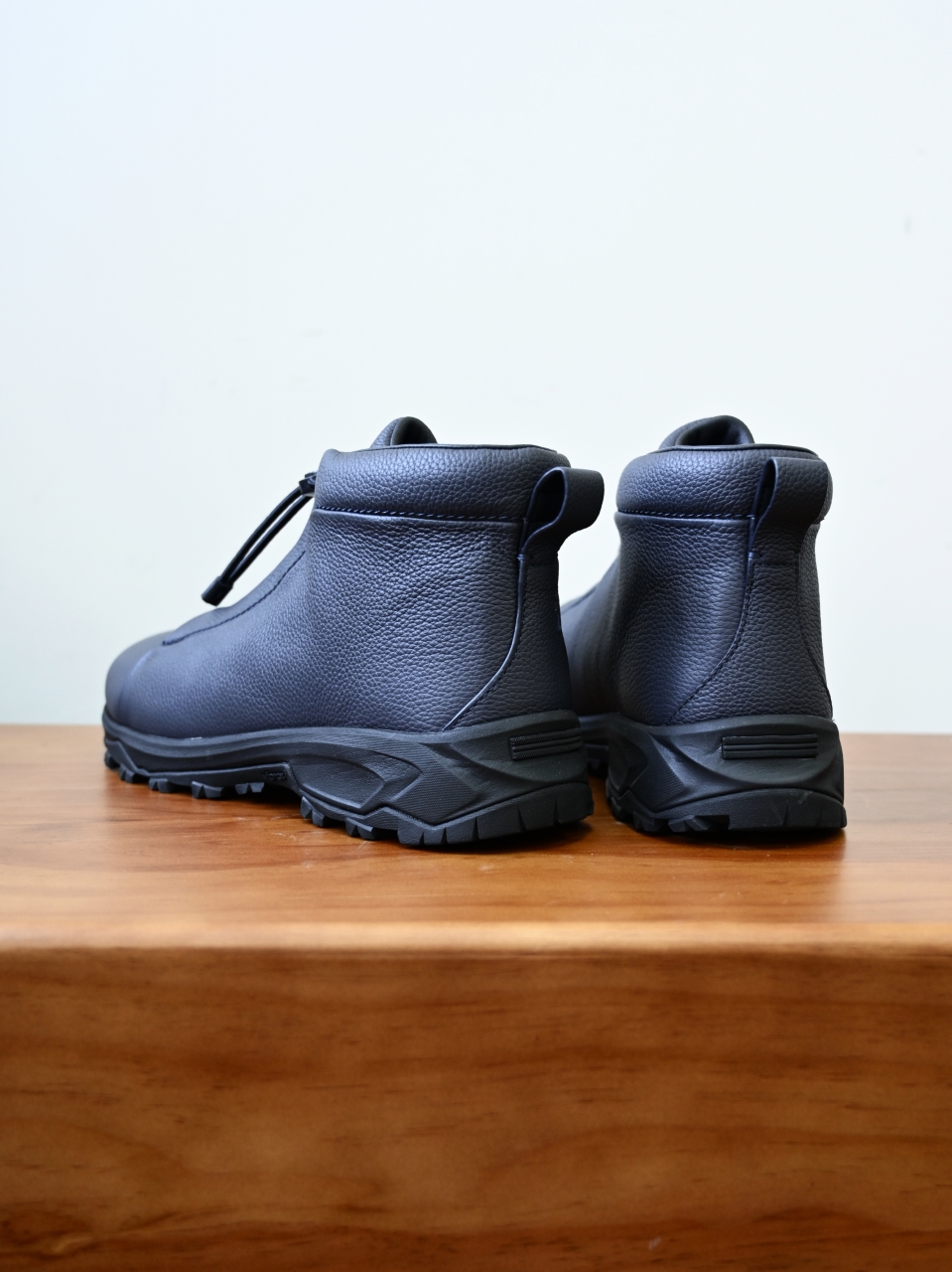 ZE2527M-1-Zegna Quiet Luxury Grained Leather High-Top Sneakers – 1:1 Bespoke Quality Winter Casuals-C0