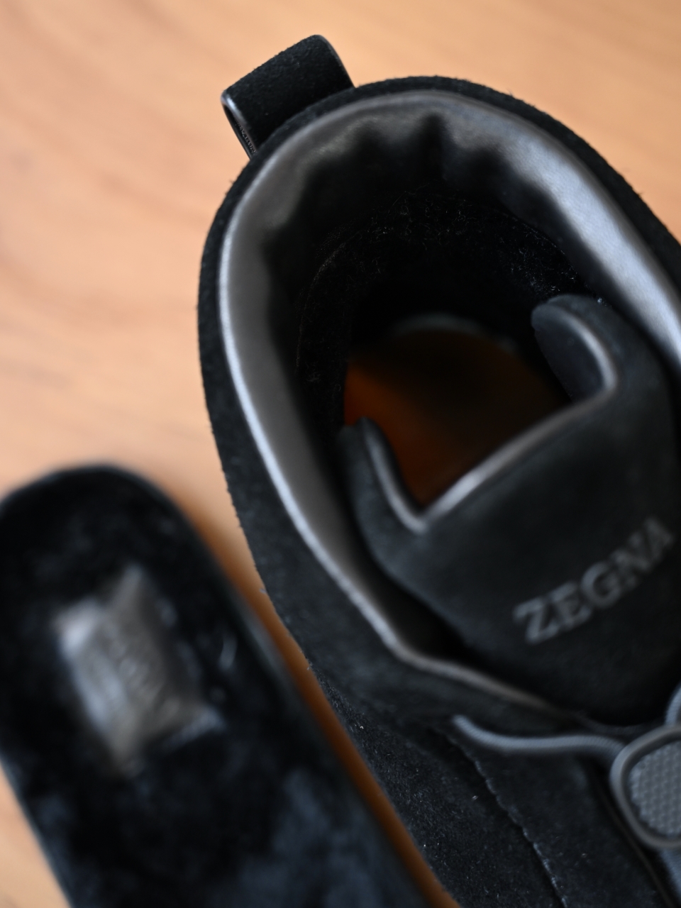 ZE2527-M-Zegna Men's Triple Stitch Suede Leather Sneakers-C0-Fleece-lined for winter-加绒高筒