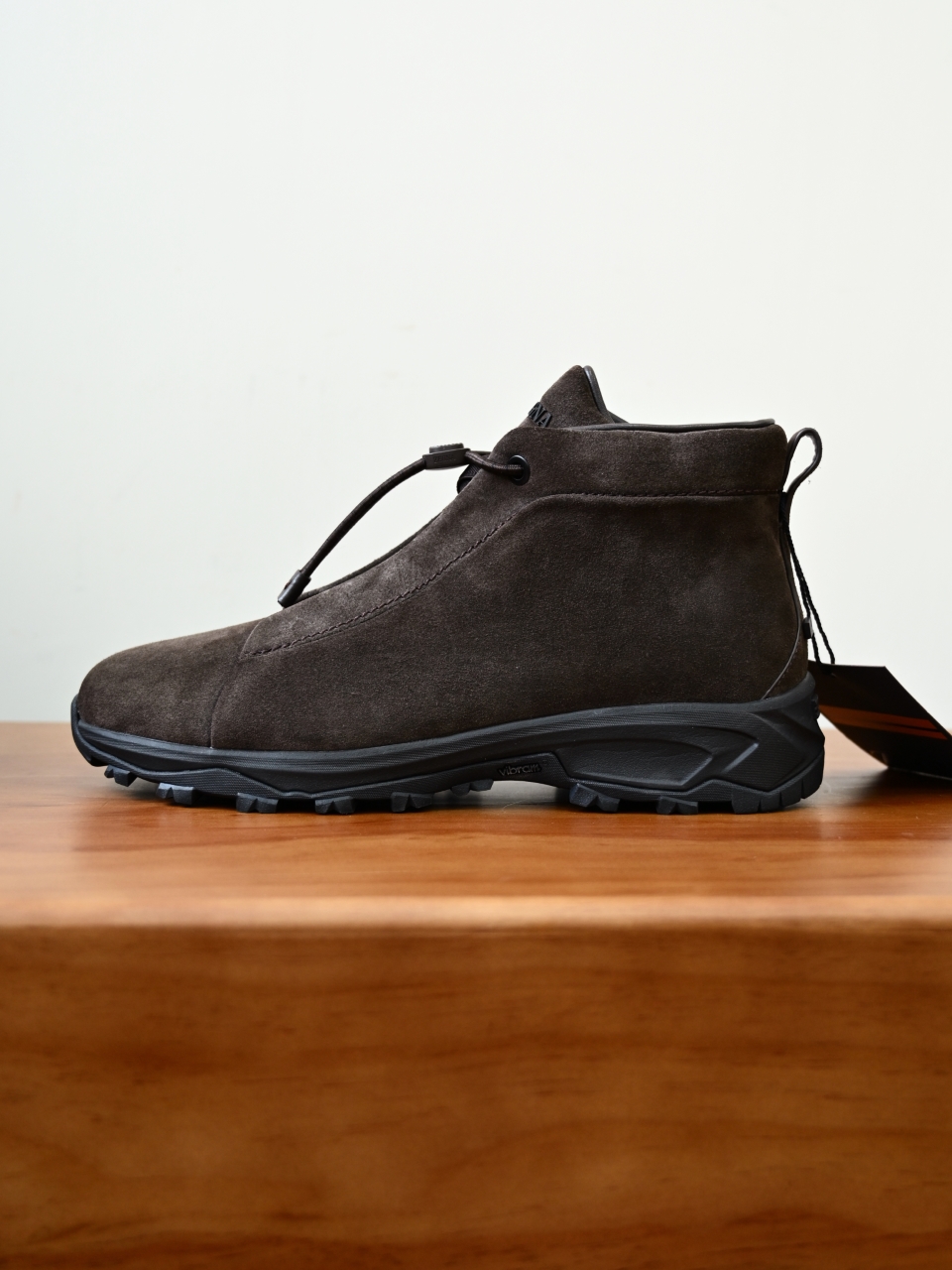 ZE2527-M-Zegna Men's Triple Stitch Suede Leather Sneakers-C0-Fleece-lined for winter-加绒高筒