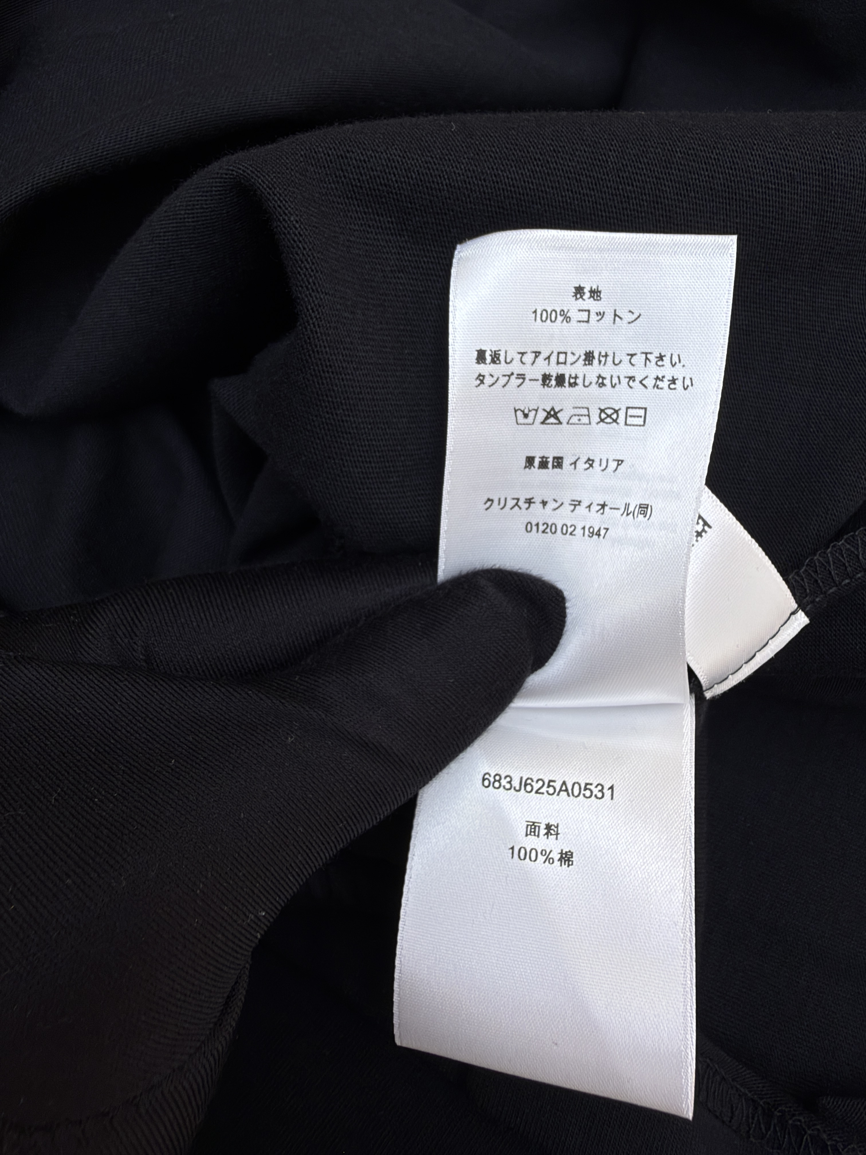 DIOR 迪奥 滑雪员刺绣圆领短袖 T恤 夏季 白色 黑色 A0 