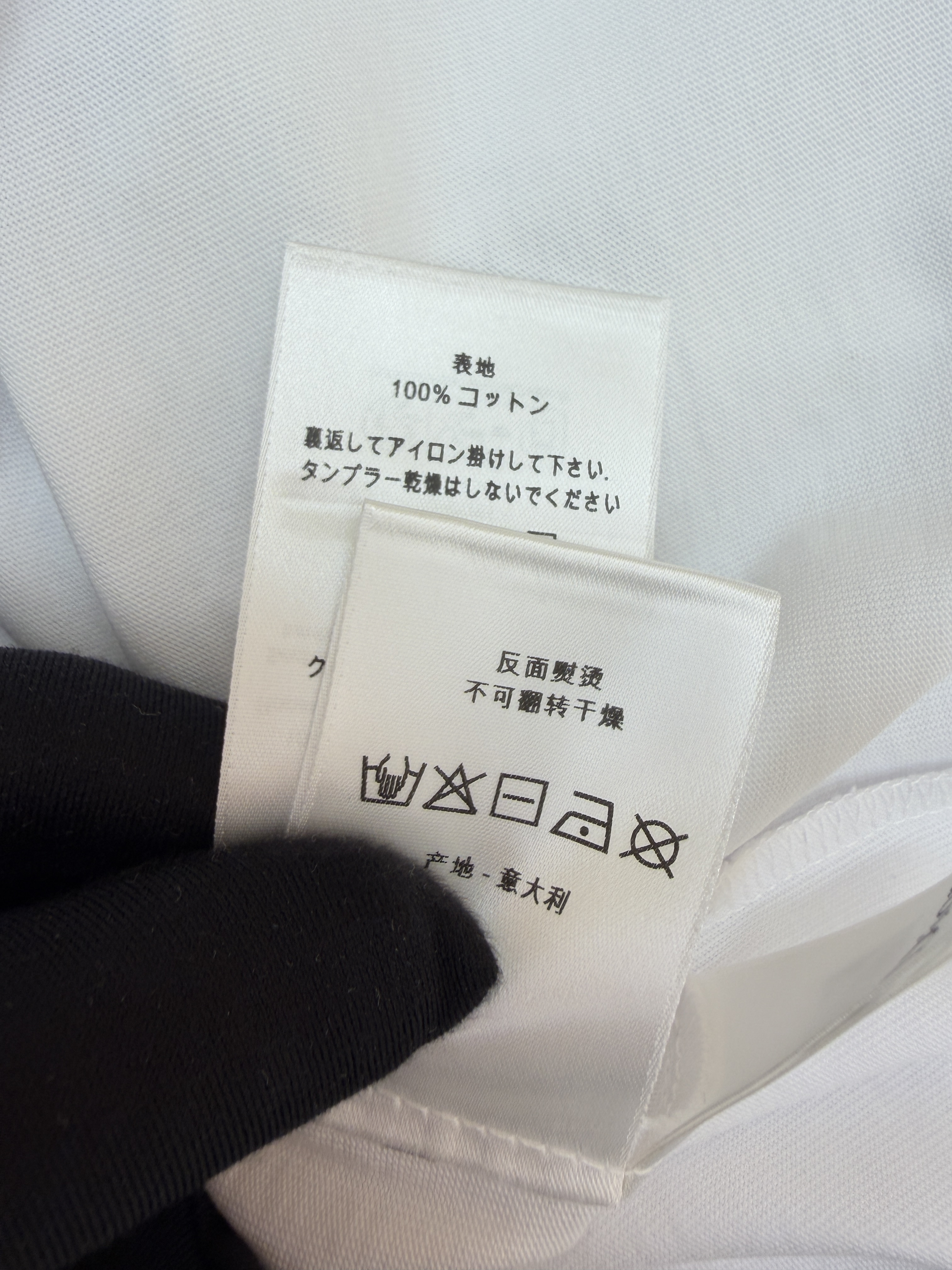 DIOR 迪奥 花豹刺绣圆领短袖 T恤 夏季 白色 A0 