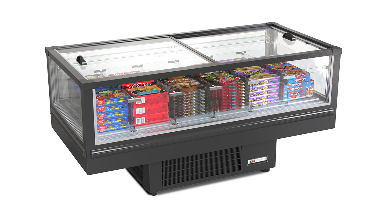 Promotional display chiller/freezer