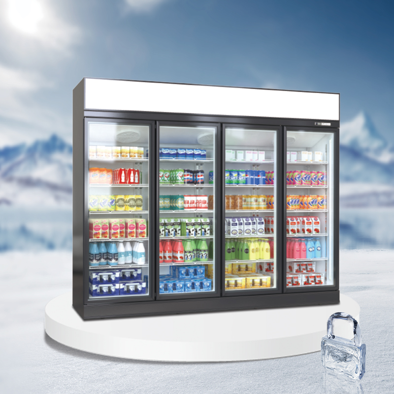 Eco canopy upright display cooler - AGR-ET